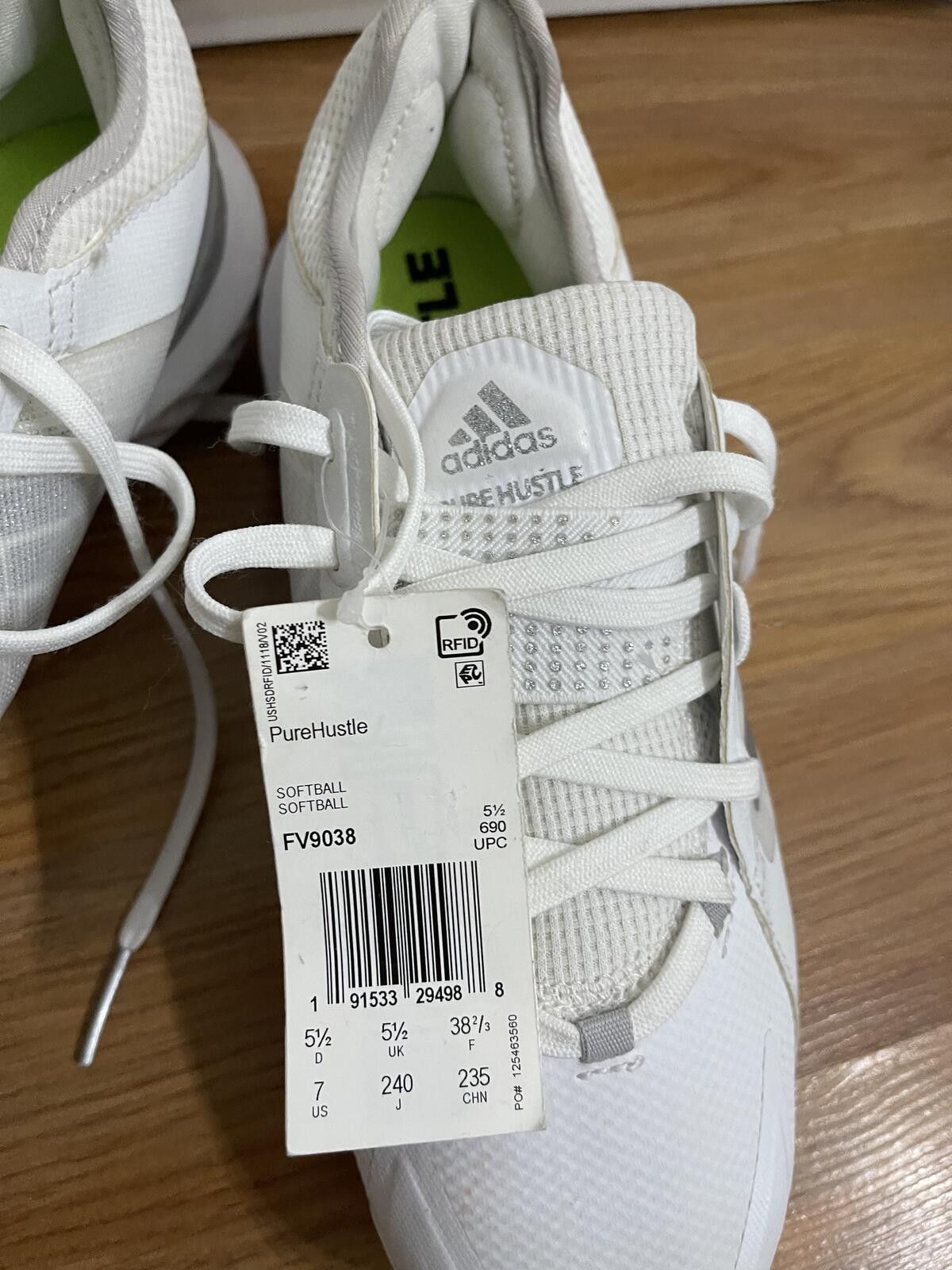 Adidas Adidas PureHustle Softball Cleats Size 7 Size ONE SIZE - 4 Thumbnail