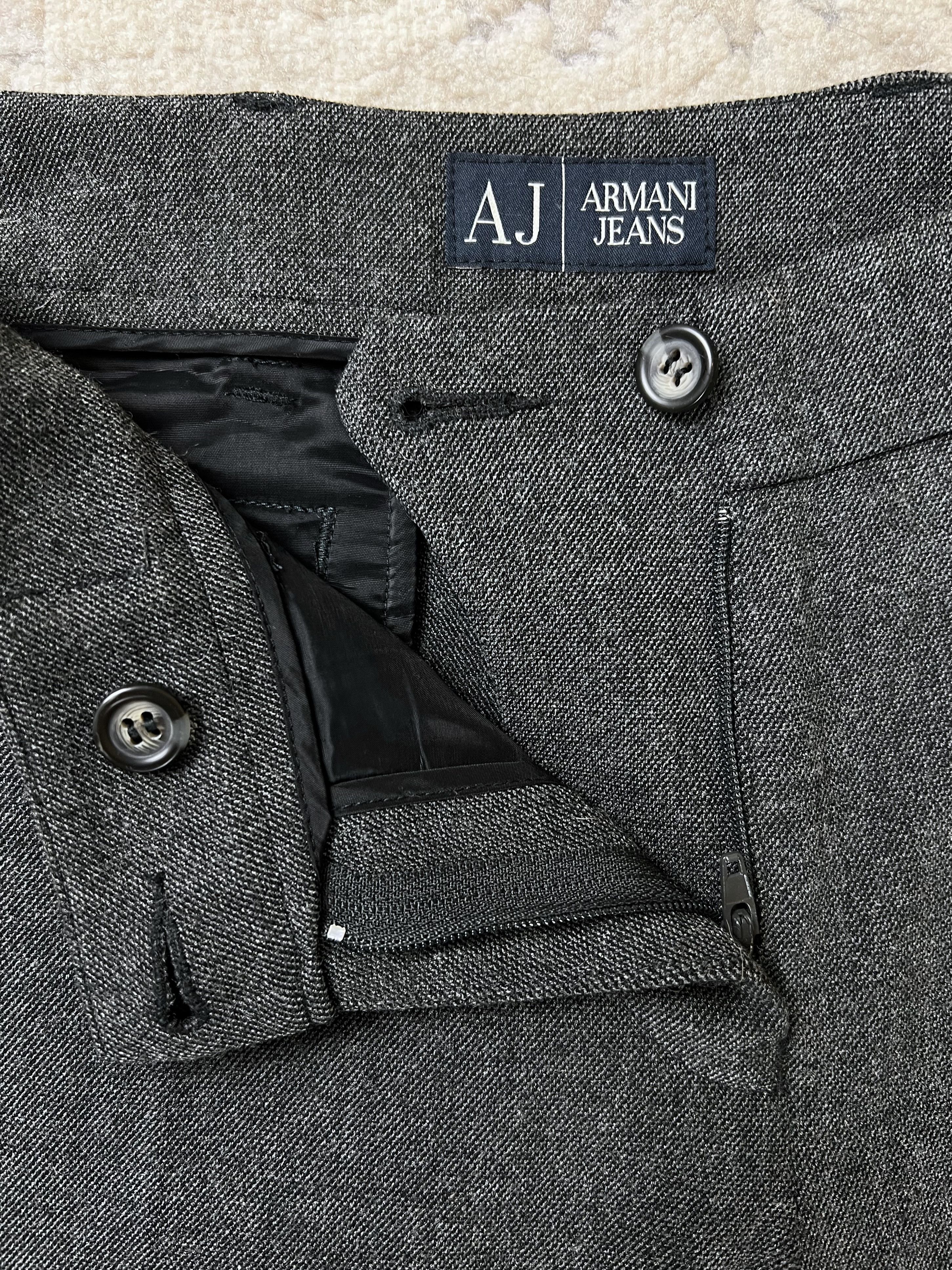 Armani Armani Jeans Dress Pants Tailored Trousers EU38/US26 Size 26" / US 2 / IT 38 - 4 Thumbnail