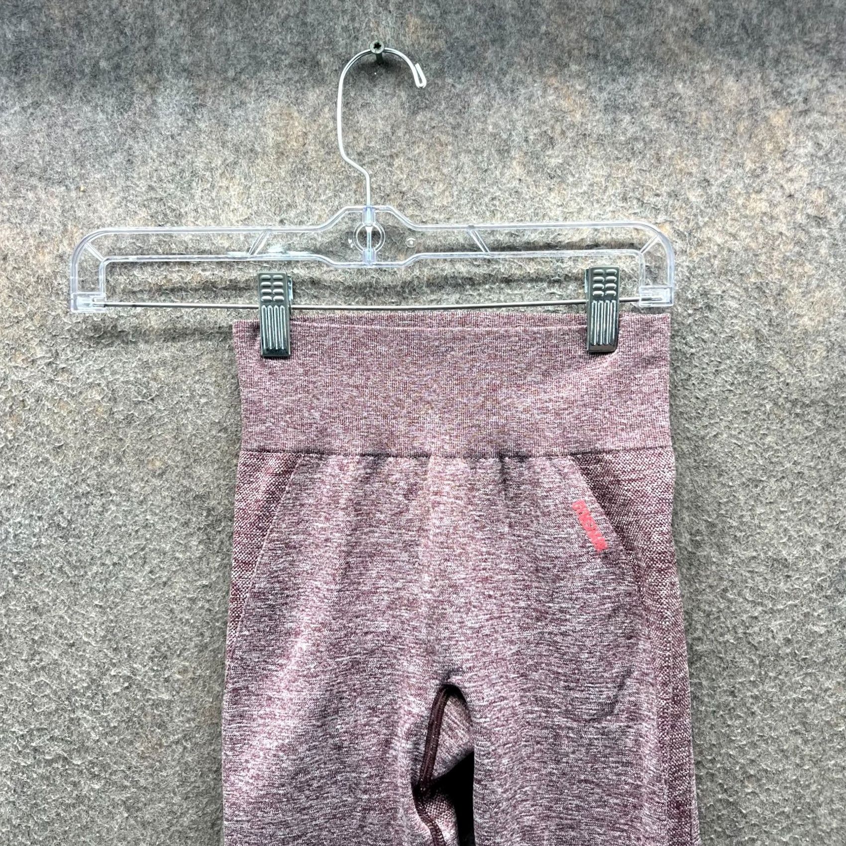 Gymshark Gymshark Leggings Womens XS Pink Athletic Training Yoga Pants Heather Gym Size 28" / US 6 / IT 42 - 7 Thumbnail