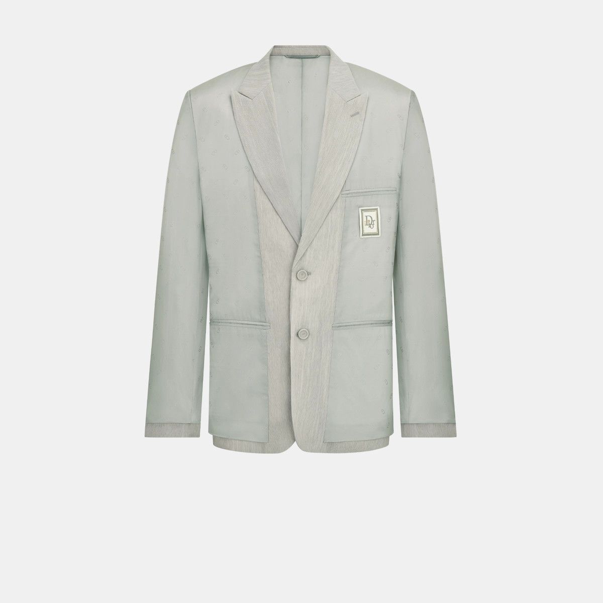 image of Dior O1Bcso1Str0524 Jacket In Gray in Grey, Men's (Size Medium)