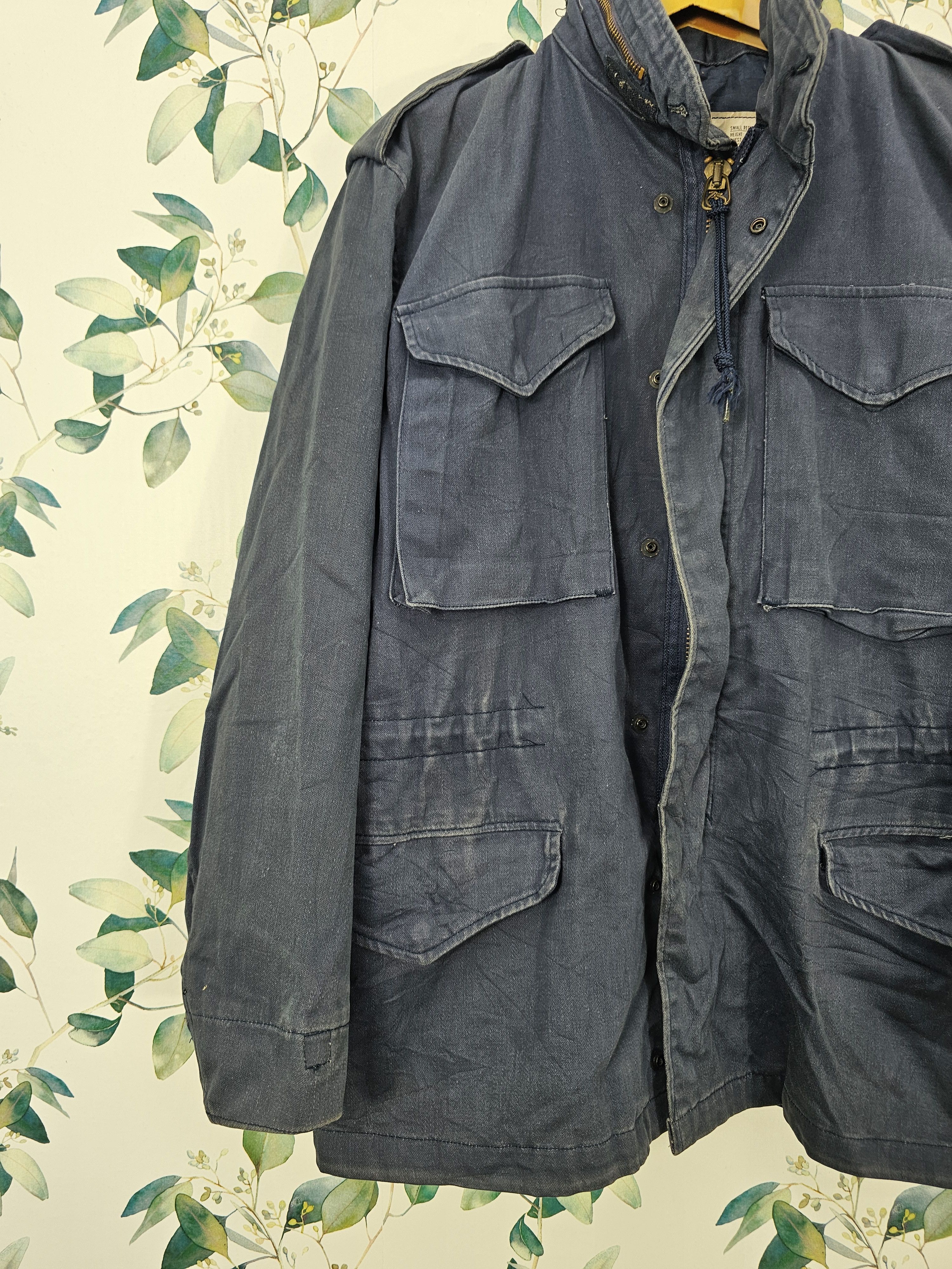 Alpha Industries Vtg ALPHA INDUSTRIES Made In USA Military Parka J0111 Size US S / EU 44-46 / 1 - 5 Thumbnail