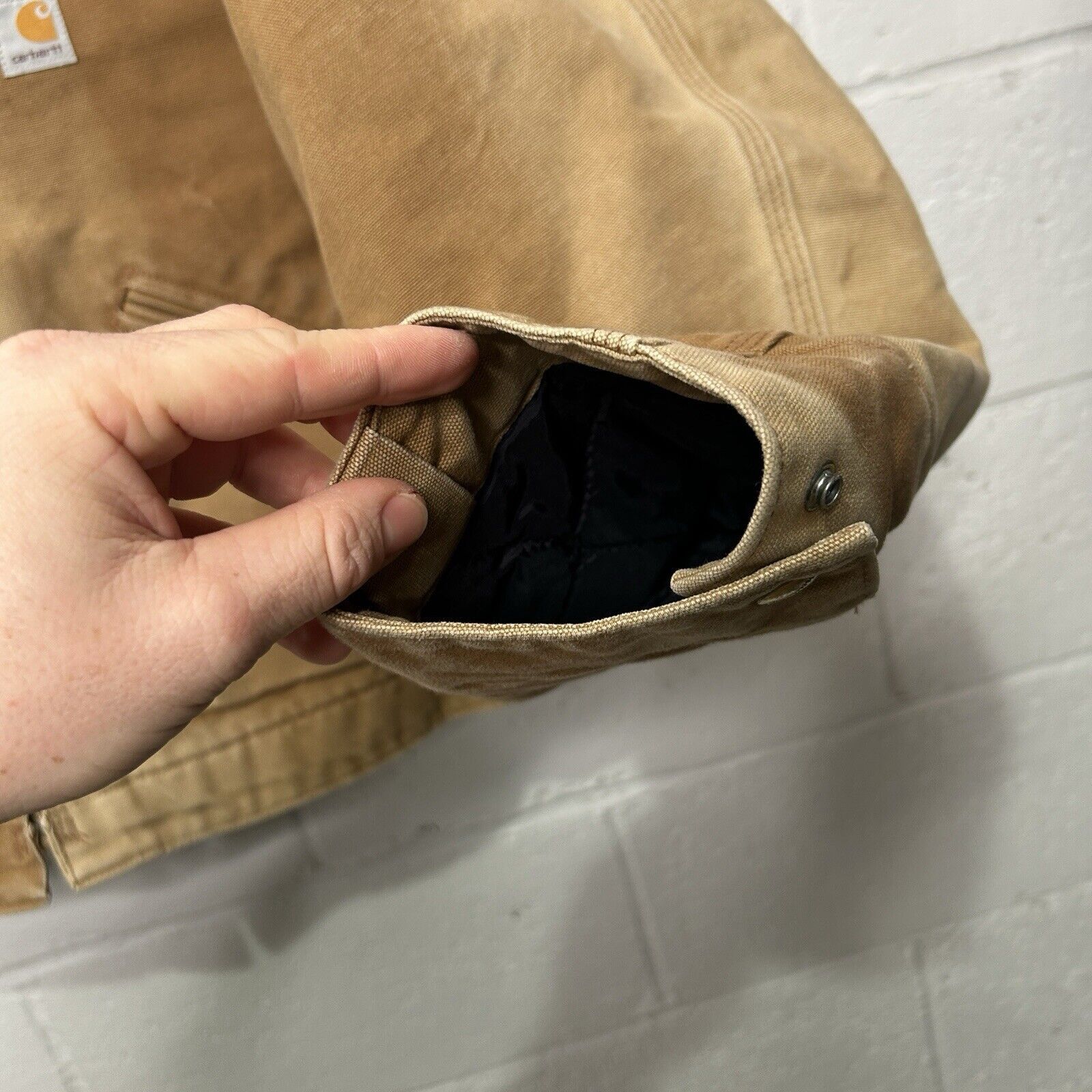 Carhartt Vintage Carhartt Blanket-Lined Detroit Jacket “Brown” J01 Size US XXL / EU 58 / 5 - 4 Thumbnail