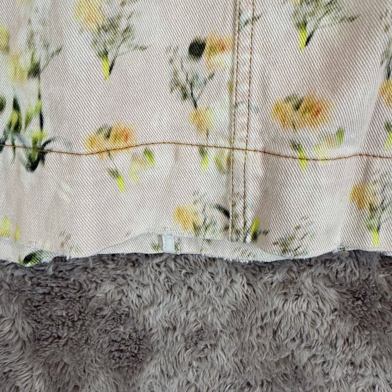 Rebecca Taylor Rebecca Taylor Floral Denim Jean Jacket Puff Sleeves 8 M Size M / US 6-8 / IT 42-44 - 8 Thumbnail