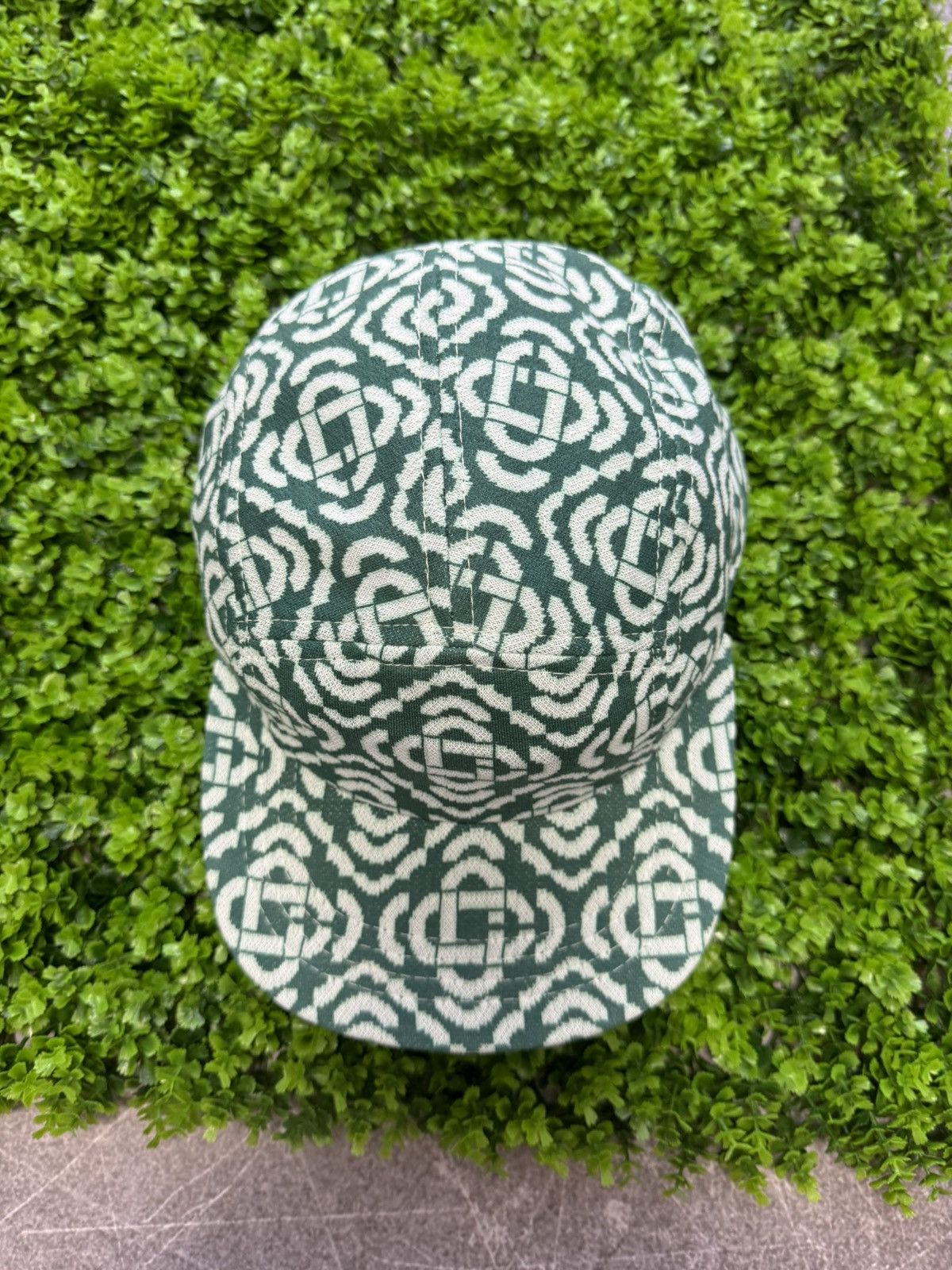 Casablanca Casablanca 5 panel monogram cap Size ONE SIZE - 12 Thumbnail