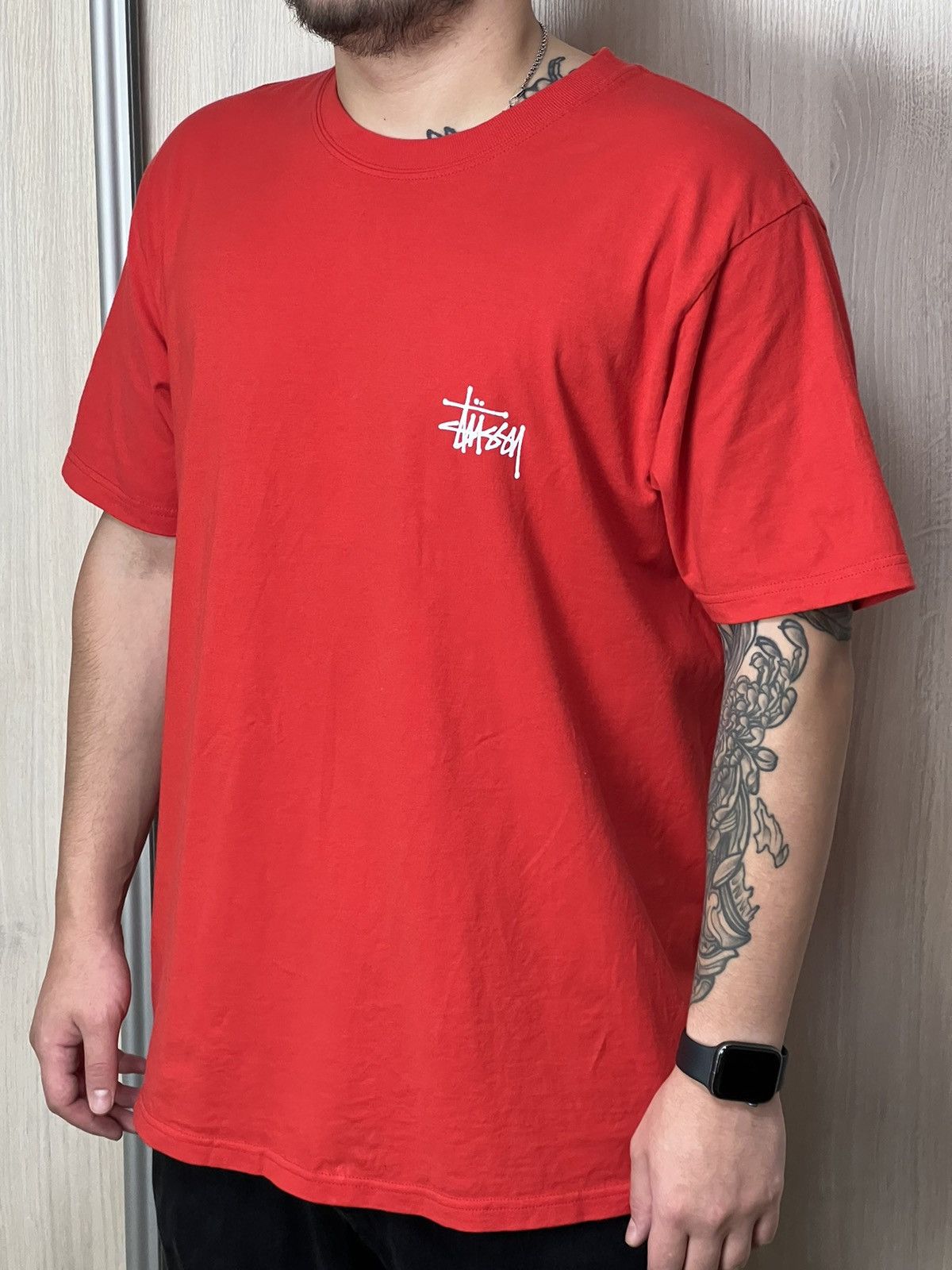 Stussy Stussy Basic Logo Tshirt Size US L / EU 52-54 / 3 - 3 Thumbnail