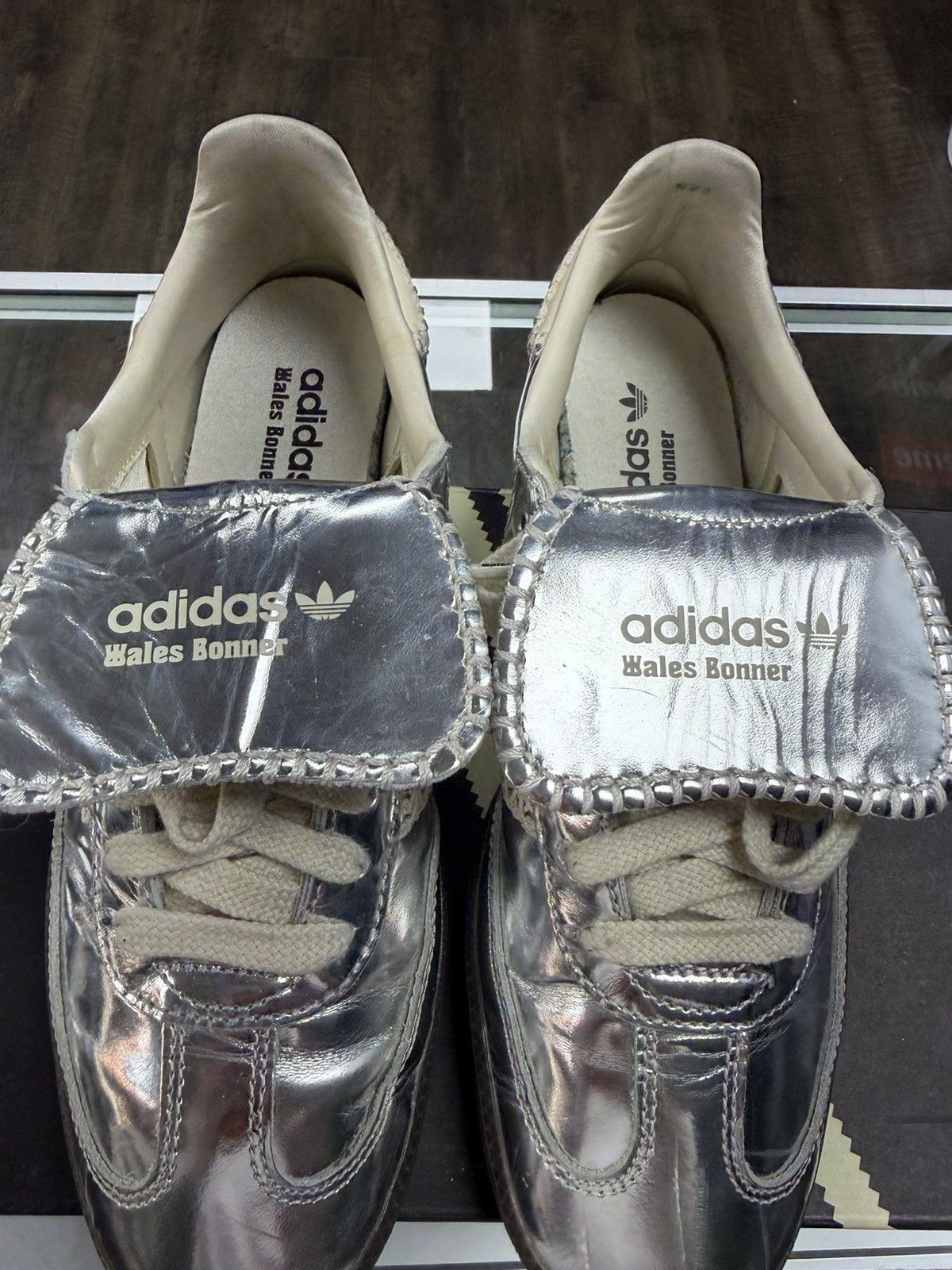 Adidas × Wales Bonner Adidas Wales Bonner Samba Silver 9.5 Size US 9.5 / EU 42-43 - 8 Thumbnail