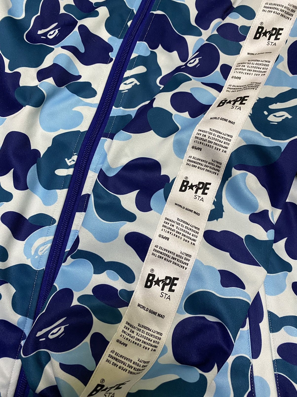 Bape ABC Bape Sta Tape Track Top Size US M / EU 48-50 / 2 - 6 Thumbnail