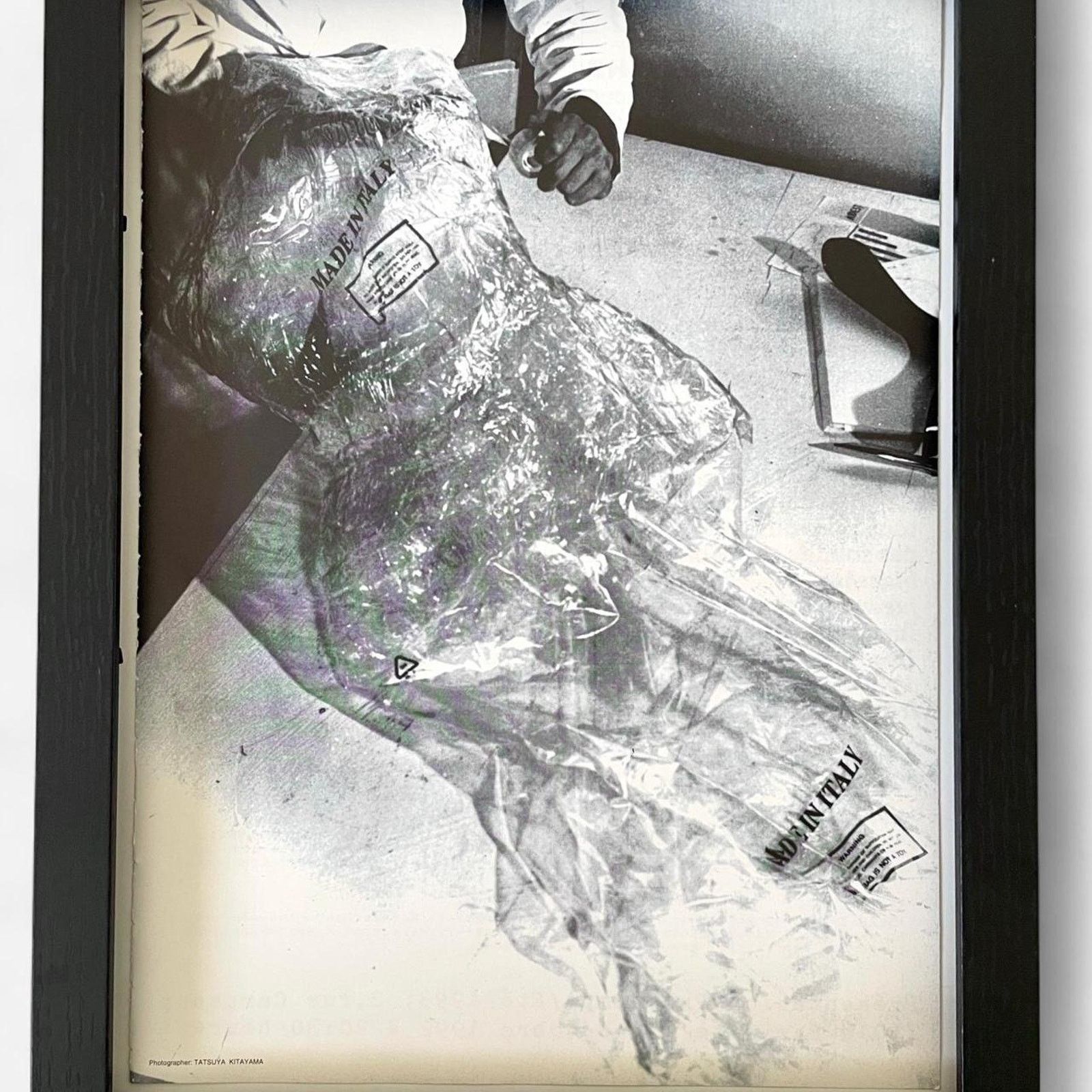 Maison Margiela × Vintage Maison Margiela Archive vintage photo framed poster 9x12 Size ONE SIZE - 1 Thumbnail