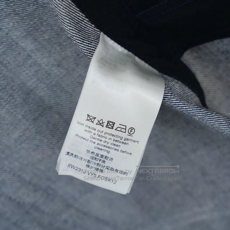 Louis Vuitton Louis Vuitton Yayoi Kusama co-branded polka-dot denim skir Size 37" - 5 Thumbnail