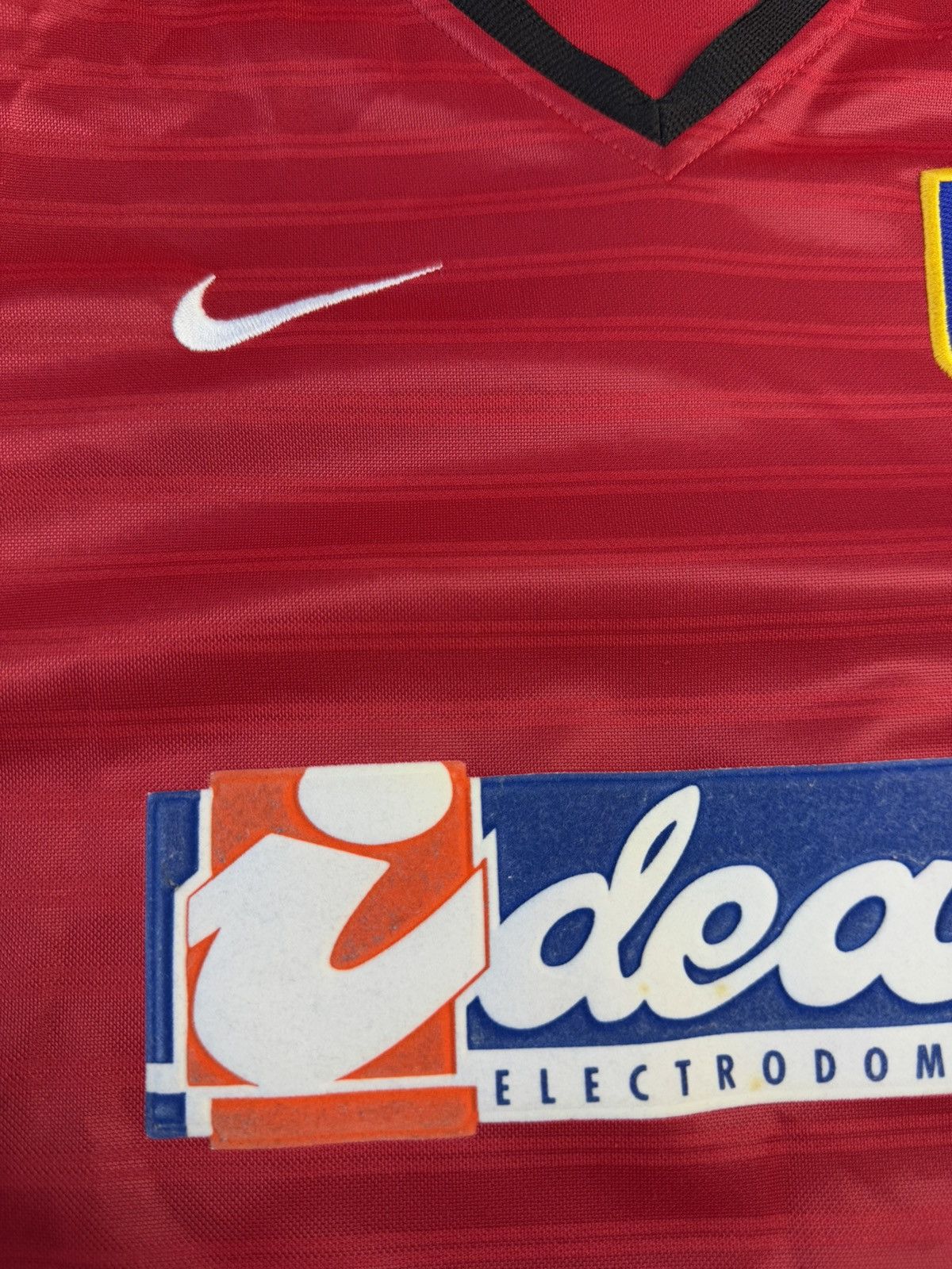 Nike Atletico Madrid 2001 2002 Away Shirt Soccer Jersey Nike Size US XXS / EU 40 - 4 Thumbnail