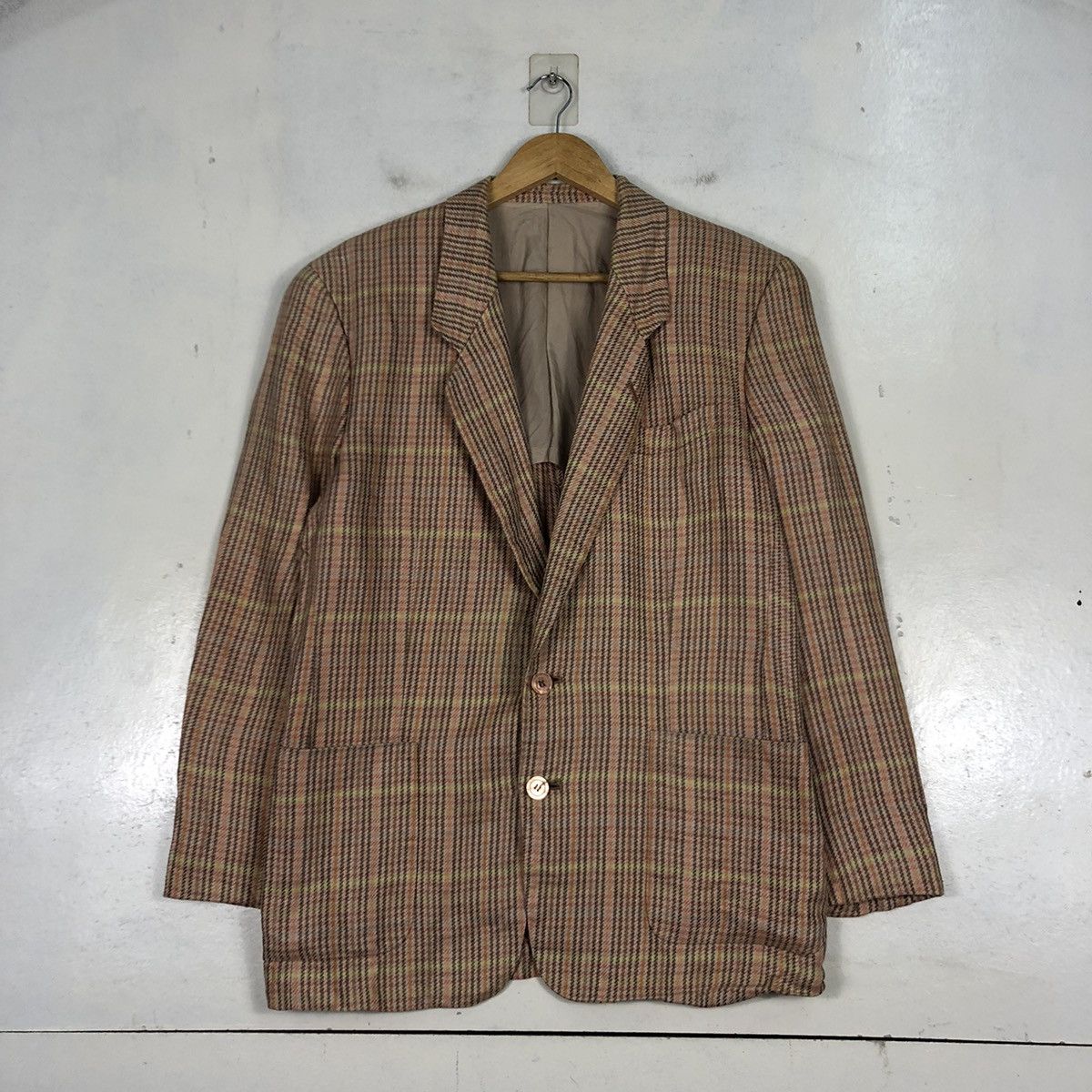 Kenzo × Other × Vintage Kenzo Checkered Coat Jacket Size US M / EU 48-50 / 2 - 1 Thumbnail