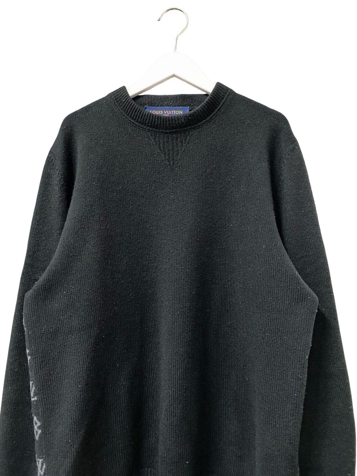 Louis Vuitton Louis Vuitton Half Monogram Cashmere Crewneck Knit Size US S / EU 44-46 / 1 - 3 Thumbnail