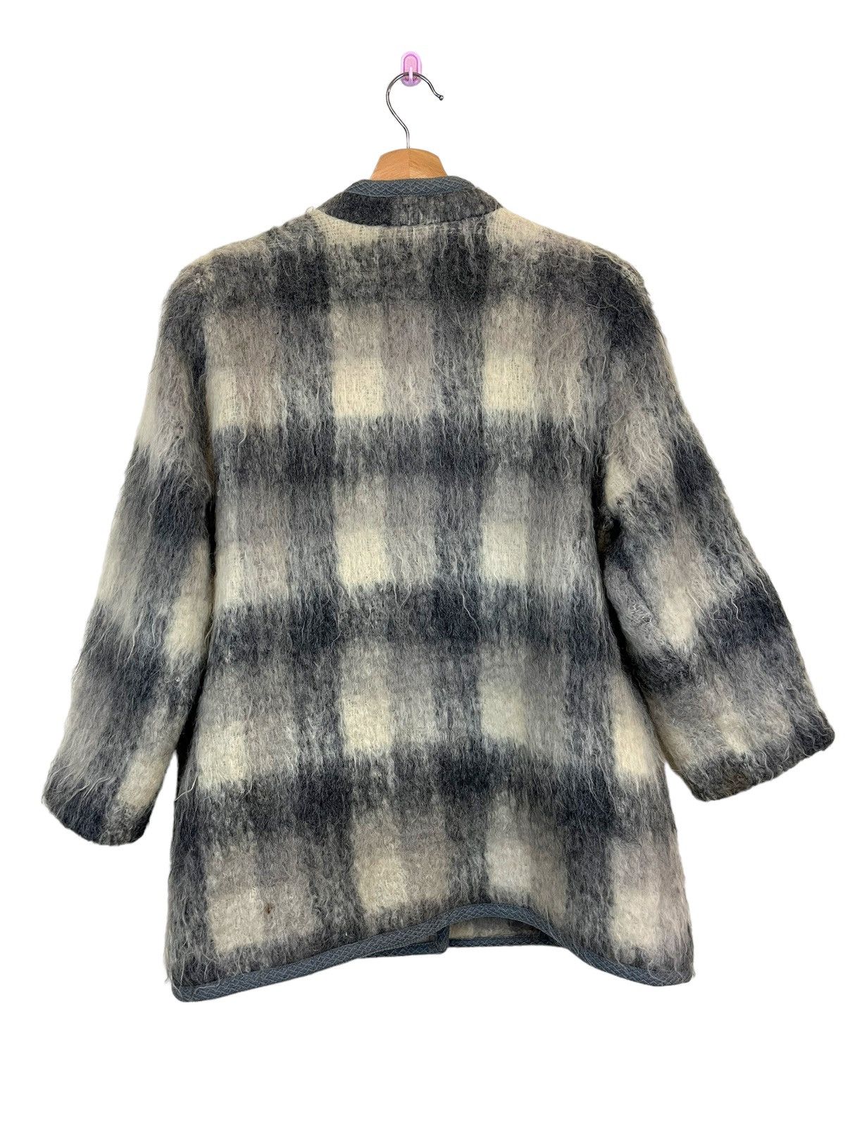 Syndicate Japanese Brand Mohair Jacket inspired By Kurt Cobain Size L / US 10 / IT 46 - 11 Thumbnail