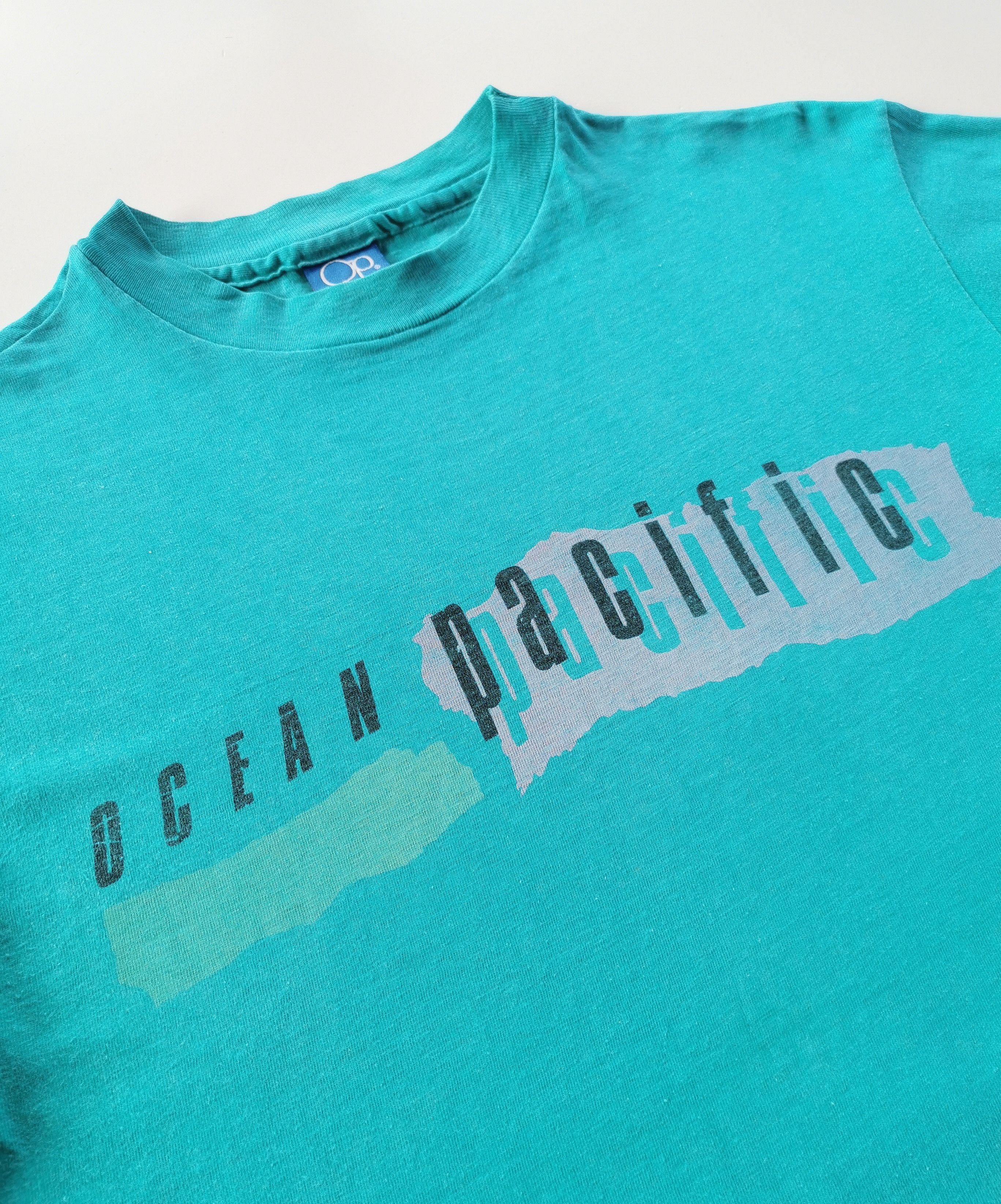 Ocean Pacific 1987 Vintage Ocean Pacific OP Surf Tshirt Size US M / EU 48-50 / 2 - 7 Thumbnail