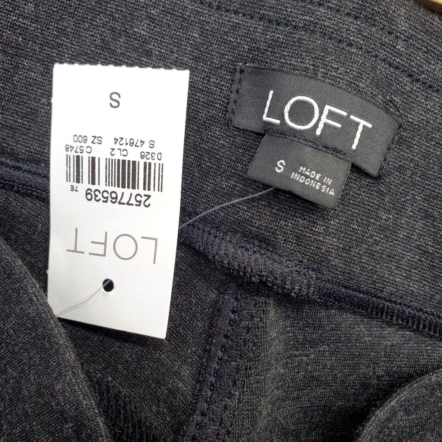 Loft Loft Women S Black Skinny Jegging Pants Elastic Waist Pull On Size 28" / US 6 / IT 42 - 6 Thumbnail