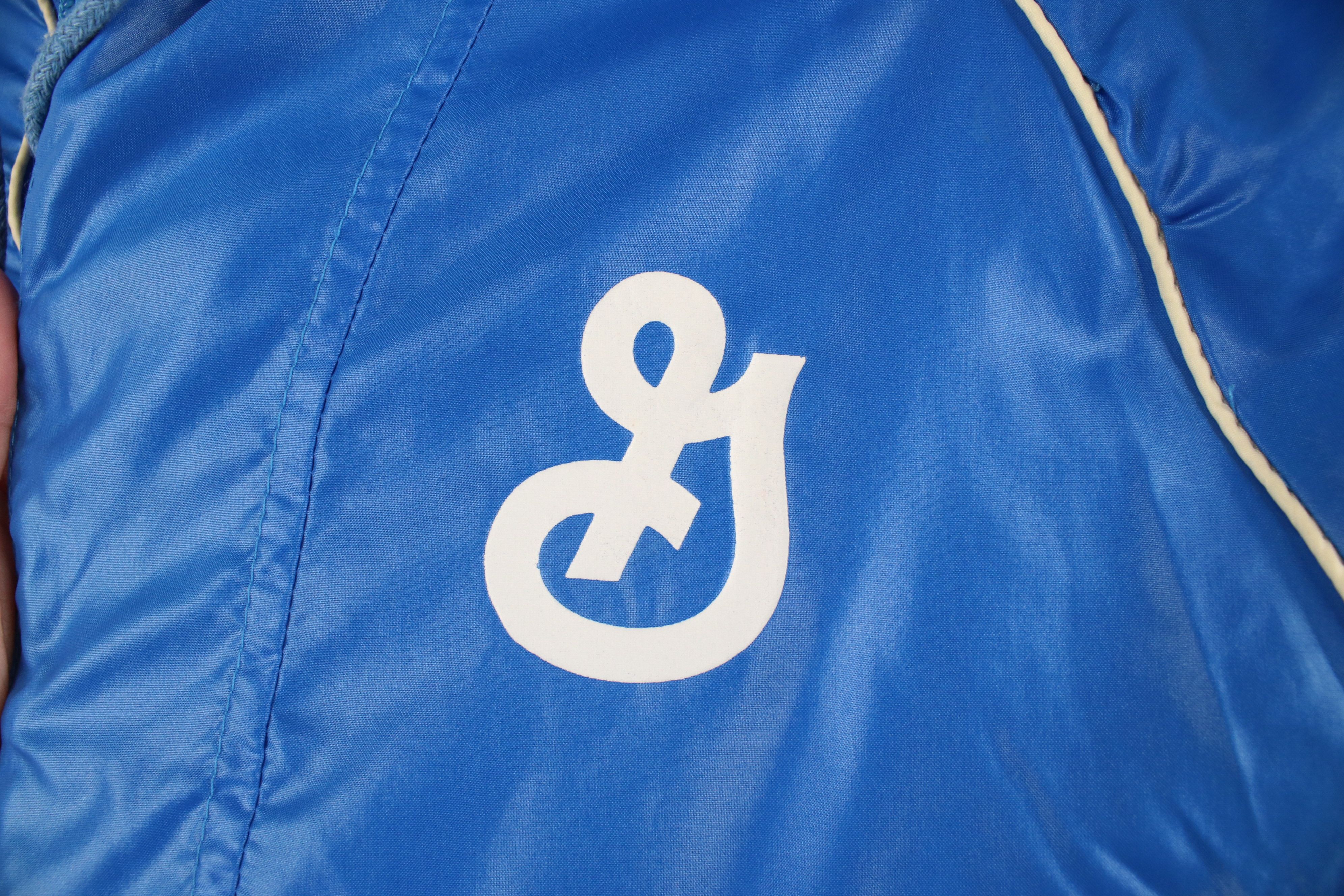 Vintage Vintage 70s 80s Streetwear Mills Packable Anorak Jacket Blue Size US M / EU 48-50 / 2 - 4 Thumbnail