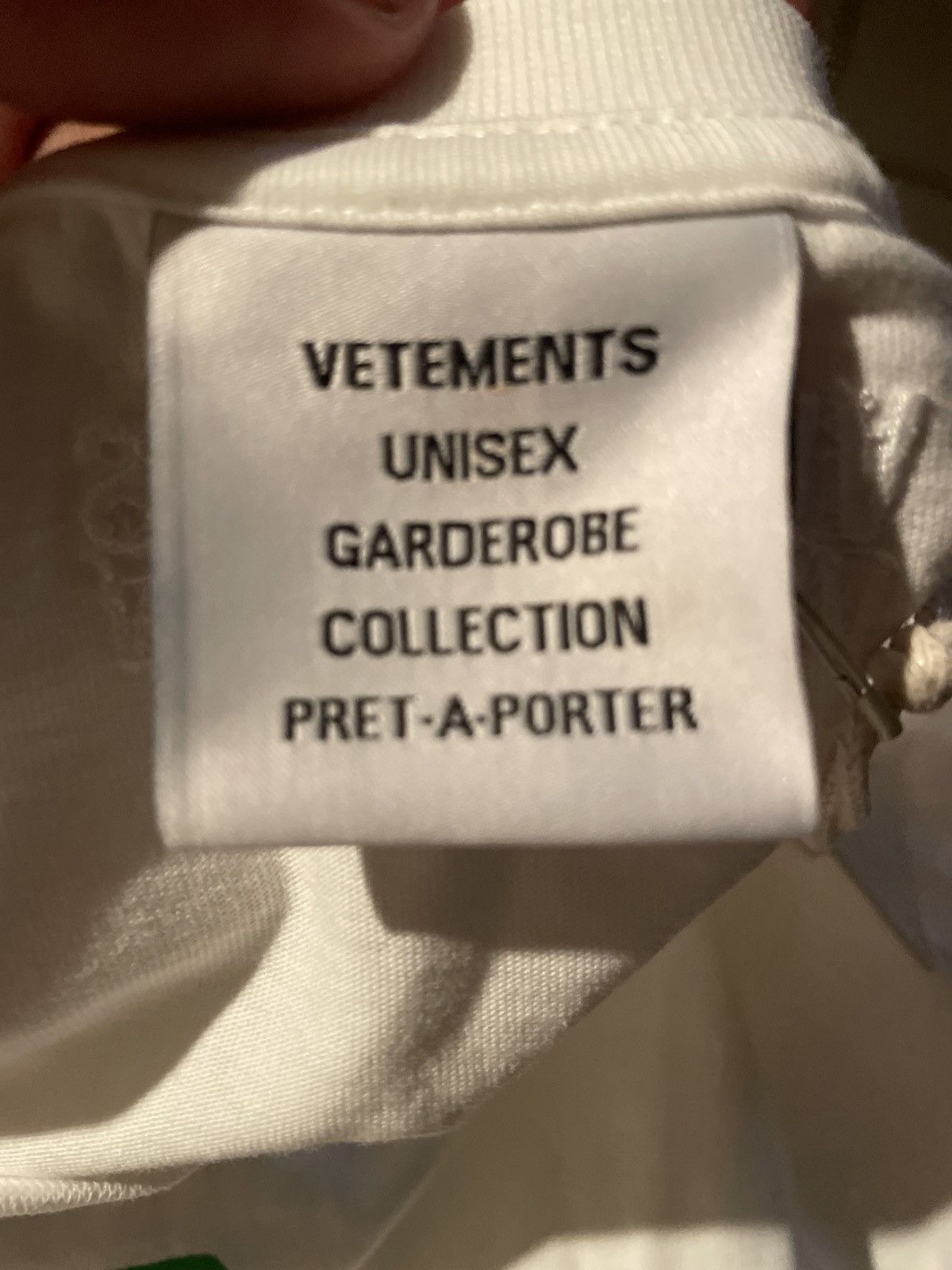 Vetements Vet signed tee Size US XL / EU 56 / 4 - 11 Thumbnail