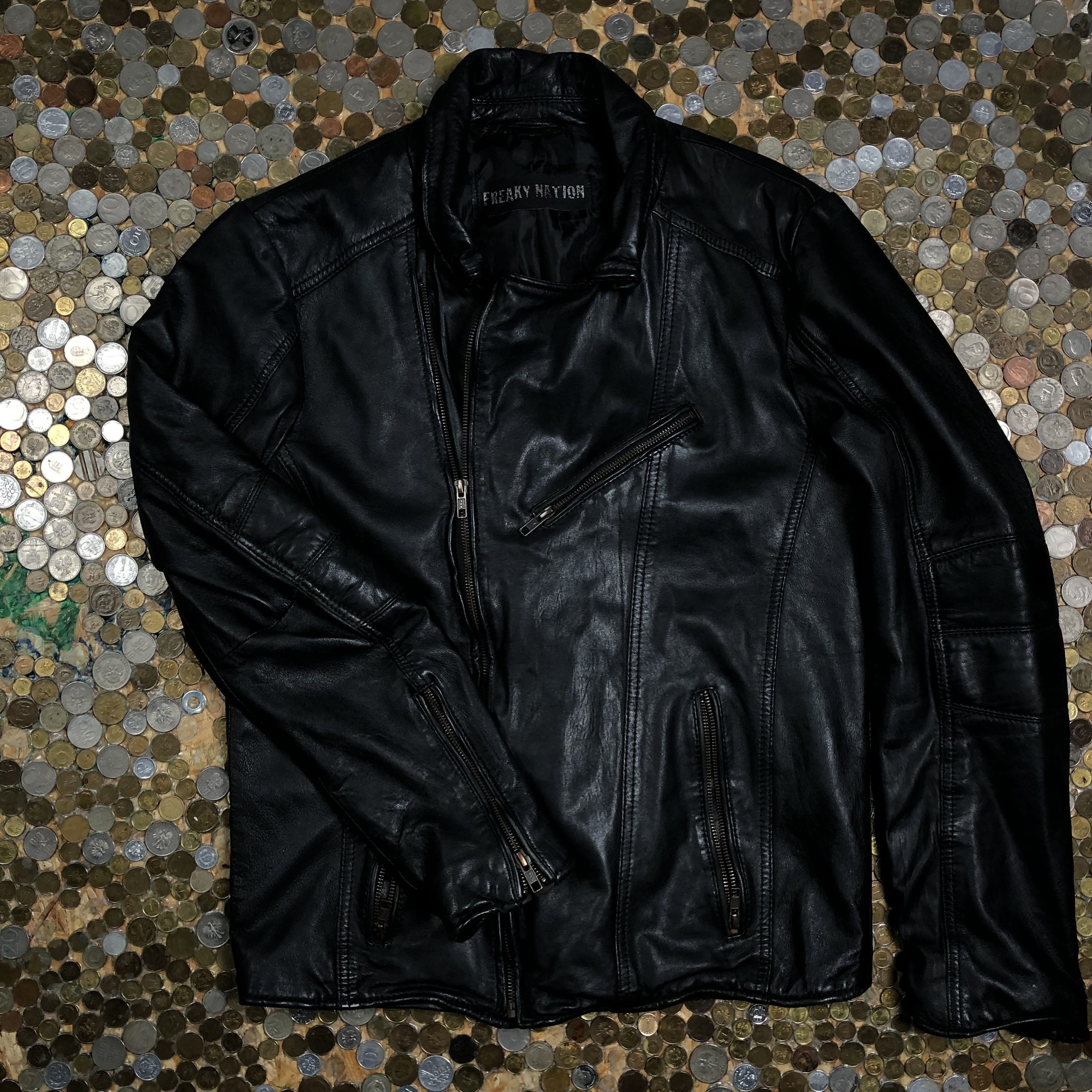 Vintage Freak Nation Vintage Leather Ramones Jacket Size US M / EU 48-50 / 2 - 1 Thumbnail