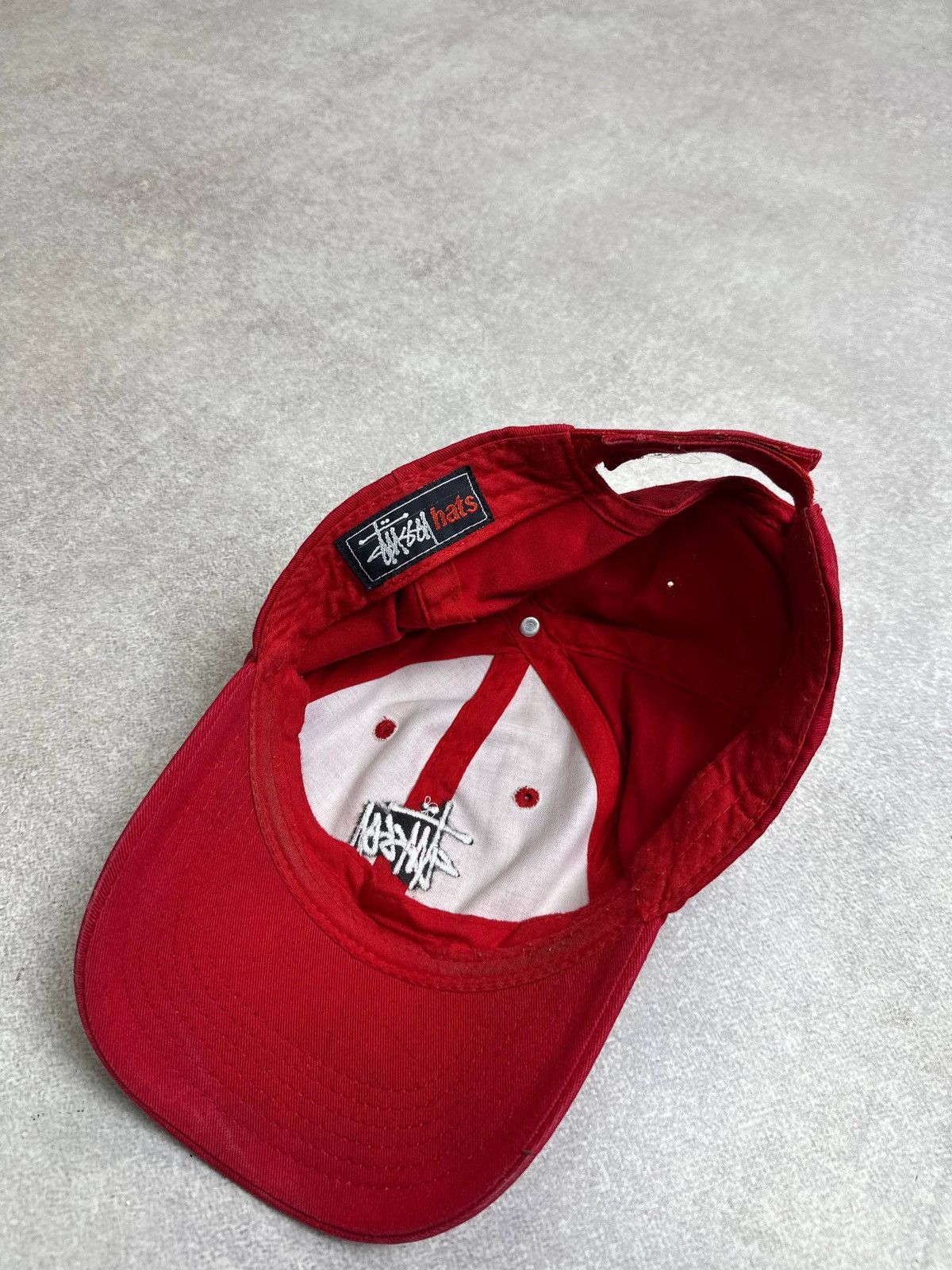 Stussy Vintage Stussy Embroidery Cap Os Size ONE SIZE - 3 Thumbnail