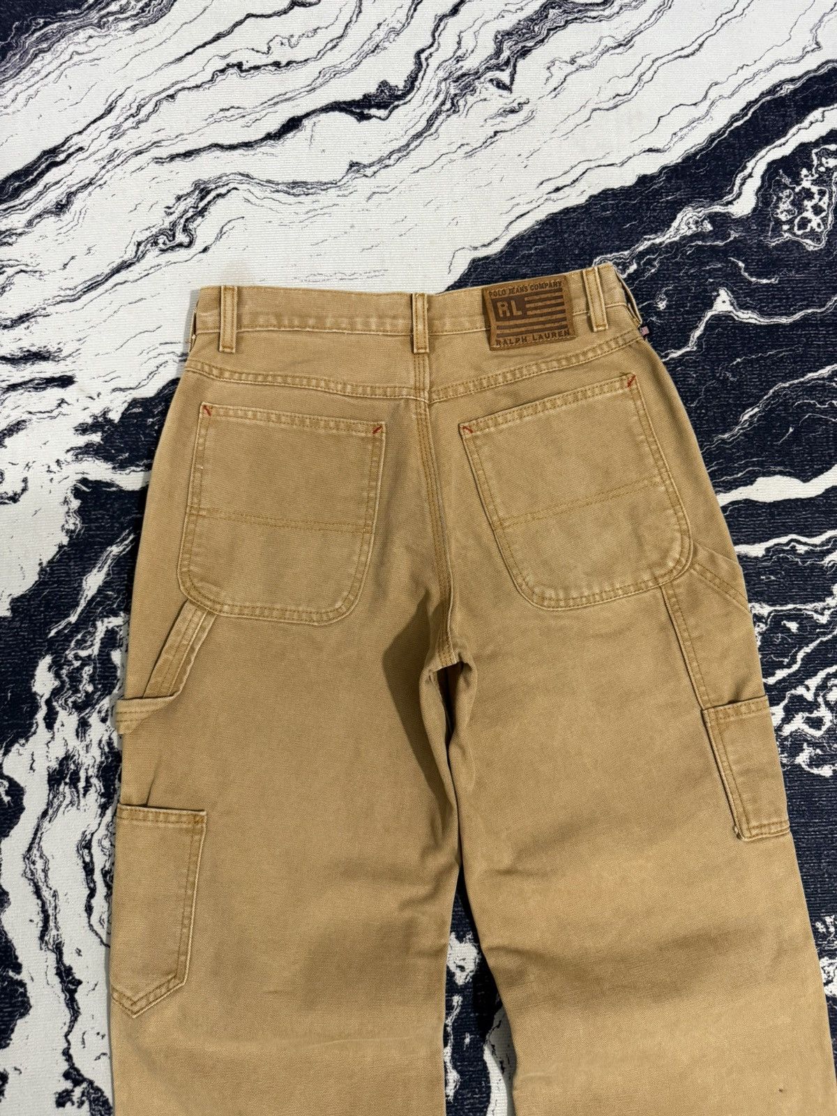 RRL Ralph Lauren Polo jeans ralph lauren carpenter double knee pants Size US 29 - 2 Thumbnail
