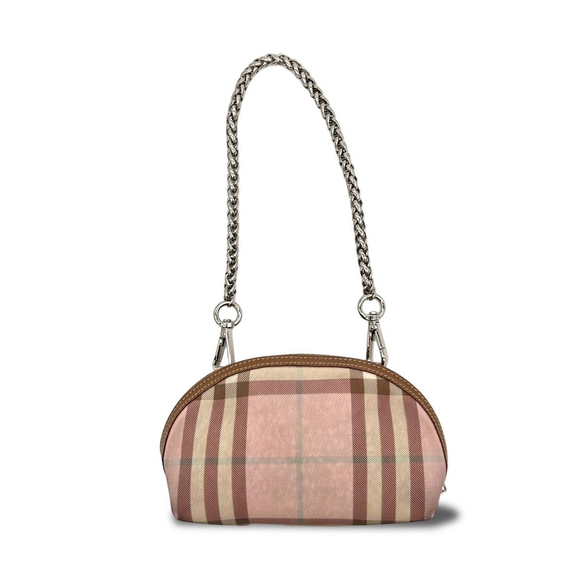 Burberry Vintage Reworked Pink Burberry Shoulder Bag Size ONE SIZE - 5 Thumbnail