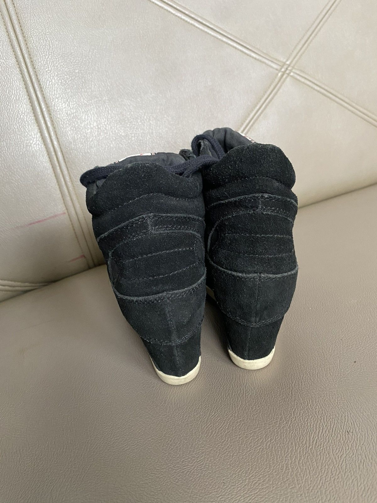 If Six Was Nine Ash strap high top suede sneakers style Size US 7 / IT 37 - 7 Thumbnail