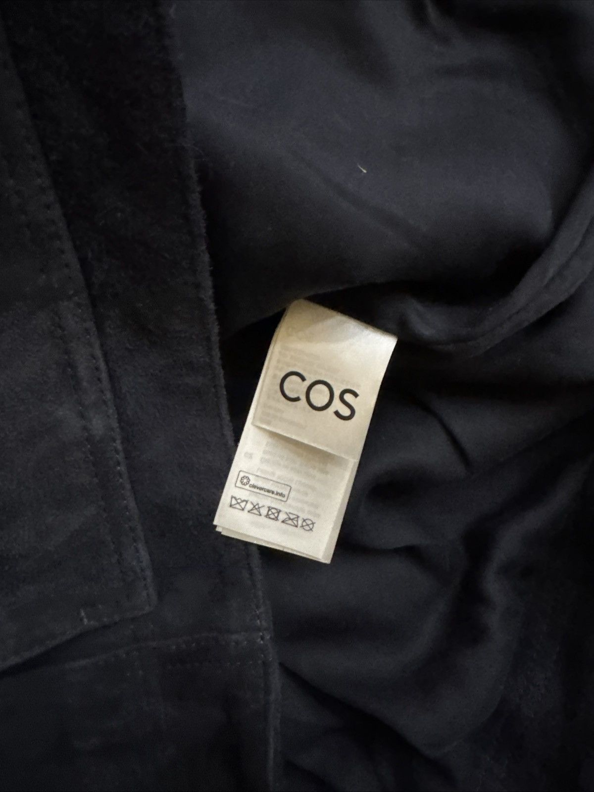 Cos COS Suede Jacket Navy Blue Medium NWT Condition Size US M / EU 48-50 / 2 - 4 Thumbnail