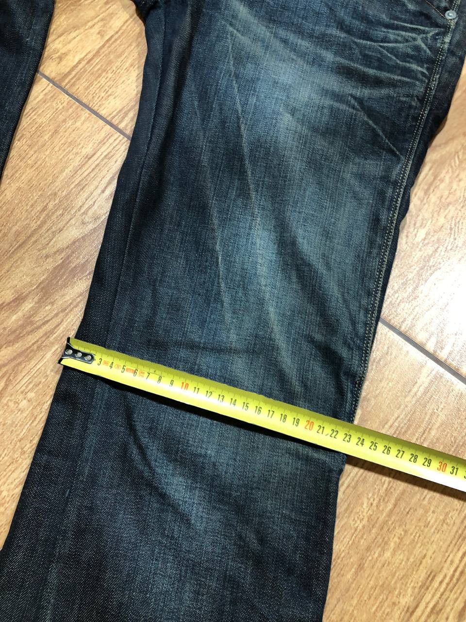 G-Star G Star Raw Denim Loose Jeans Straight Leg Pants Dark Wash Size US 31 - 14 Thumbnail