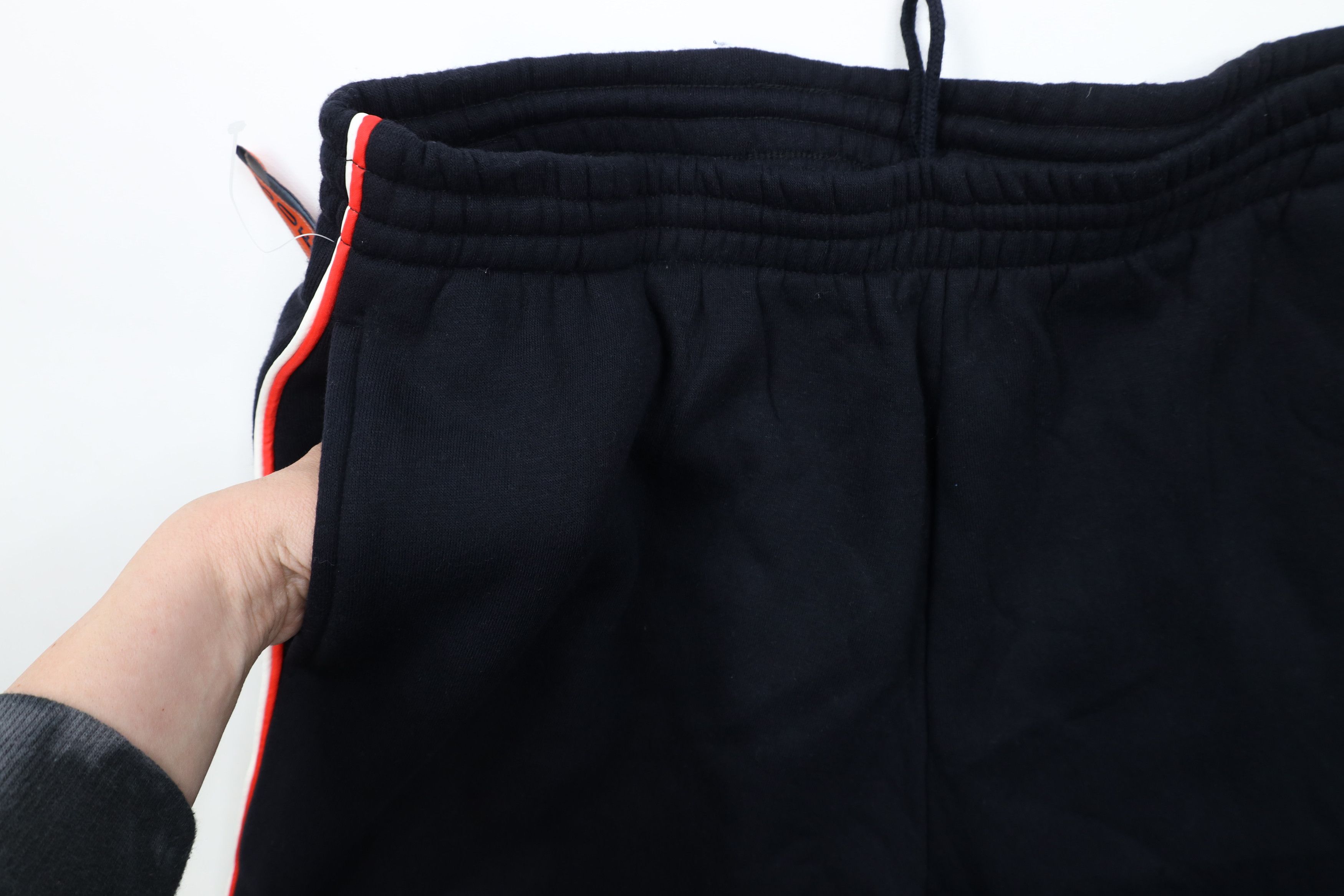 Vintage Deadstock Vintage 90s Streetwear Striped Sweatpants Joggers Size US 40 / EU 56 - 7 Thumbnail