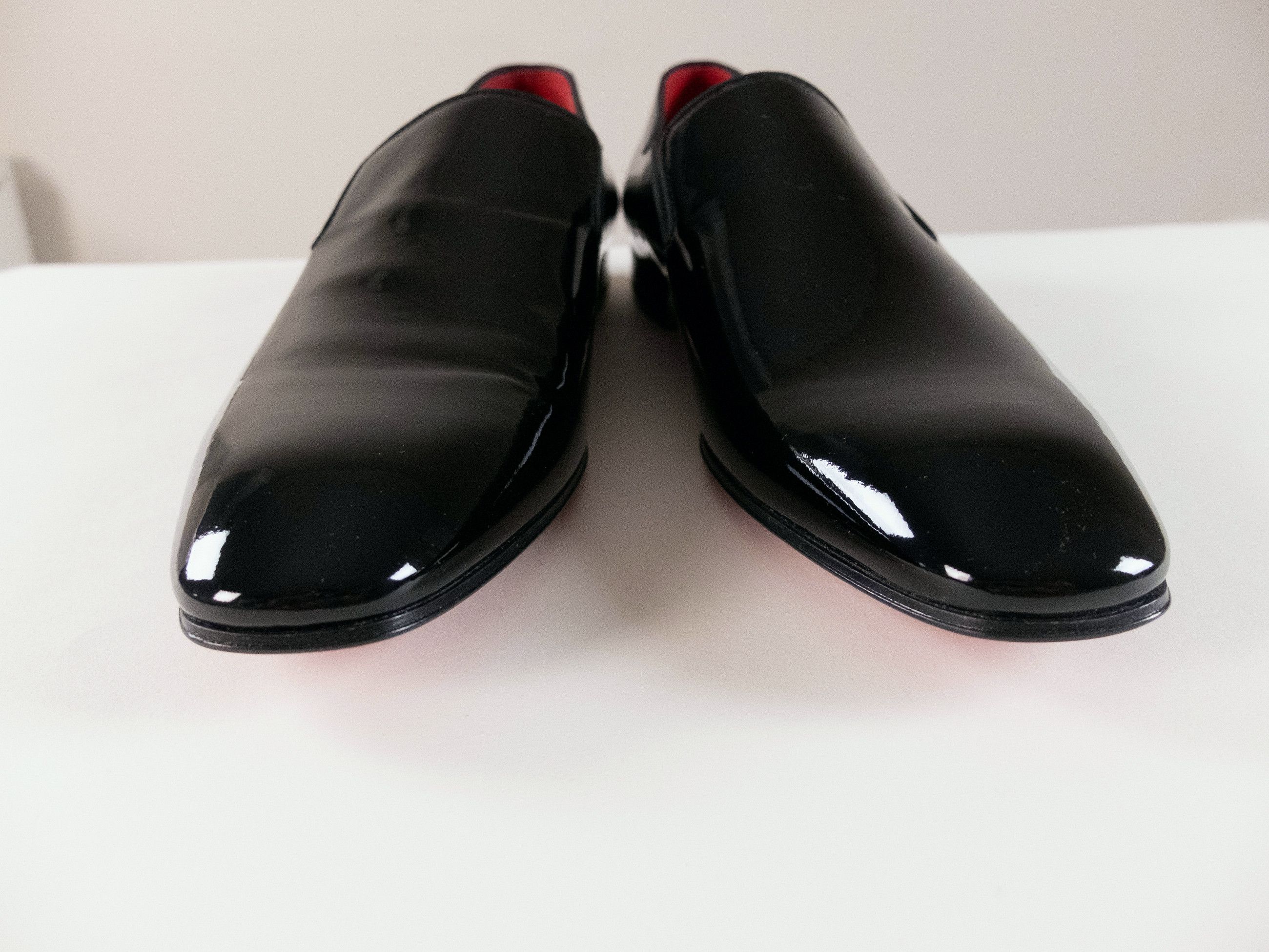 Christian Louboutin CHRISTIAN LOUBOUTIN Dandy Chick black patent leather shoes Size US 11.5 / EU 44-45 - 8 Thumbnail