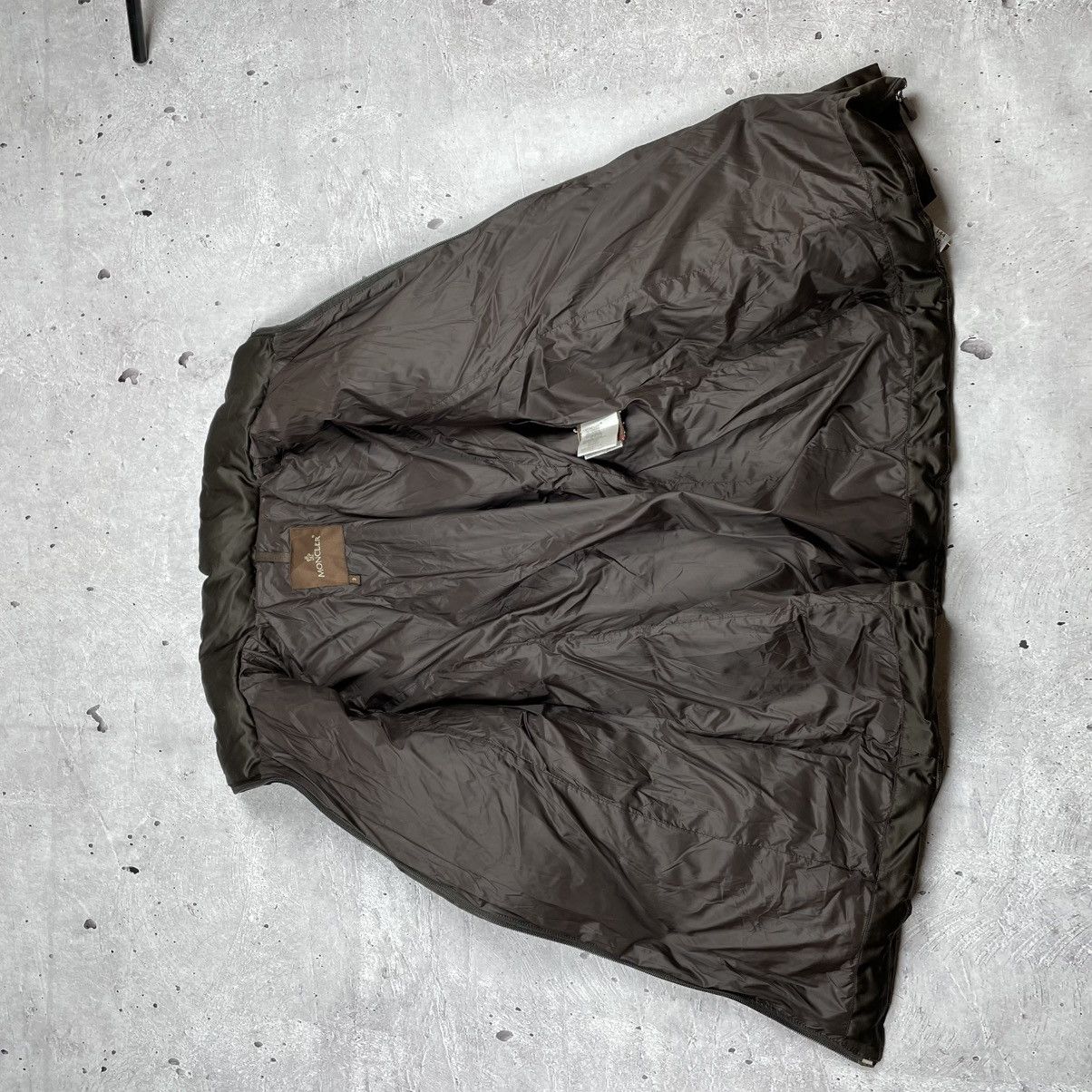 Moncler × Vintage Moncler Jacker Brown Puffer Size L / US 10 / IT 46 - 17 Thumbnail