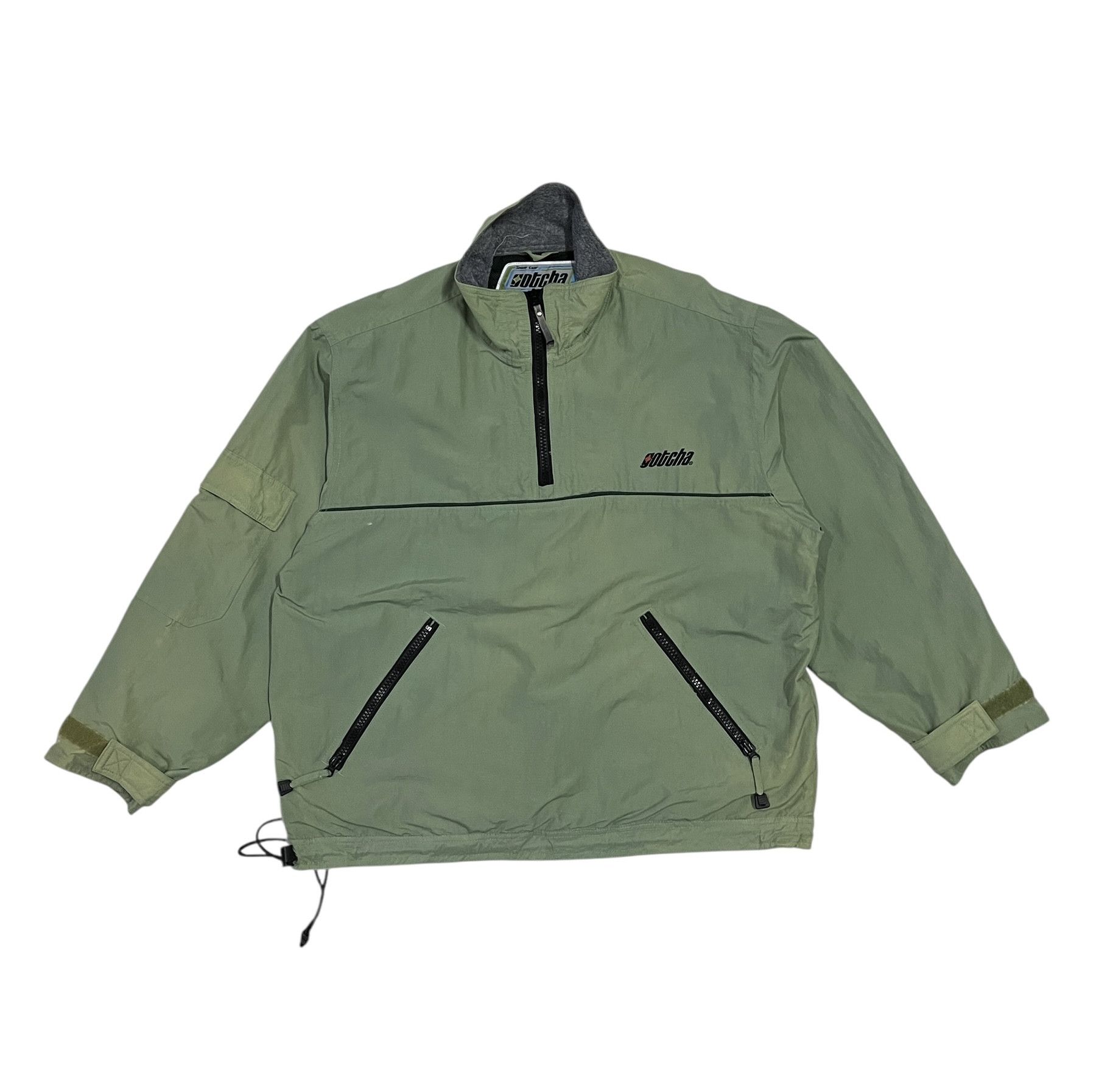 Gotcha Vintage Gotcha Snow Gear Baggy Pullover Quarter Zipper Size US M / EU 48-50 / 2 - 1 Thumbnail
