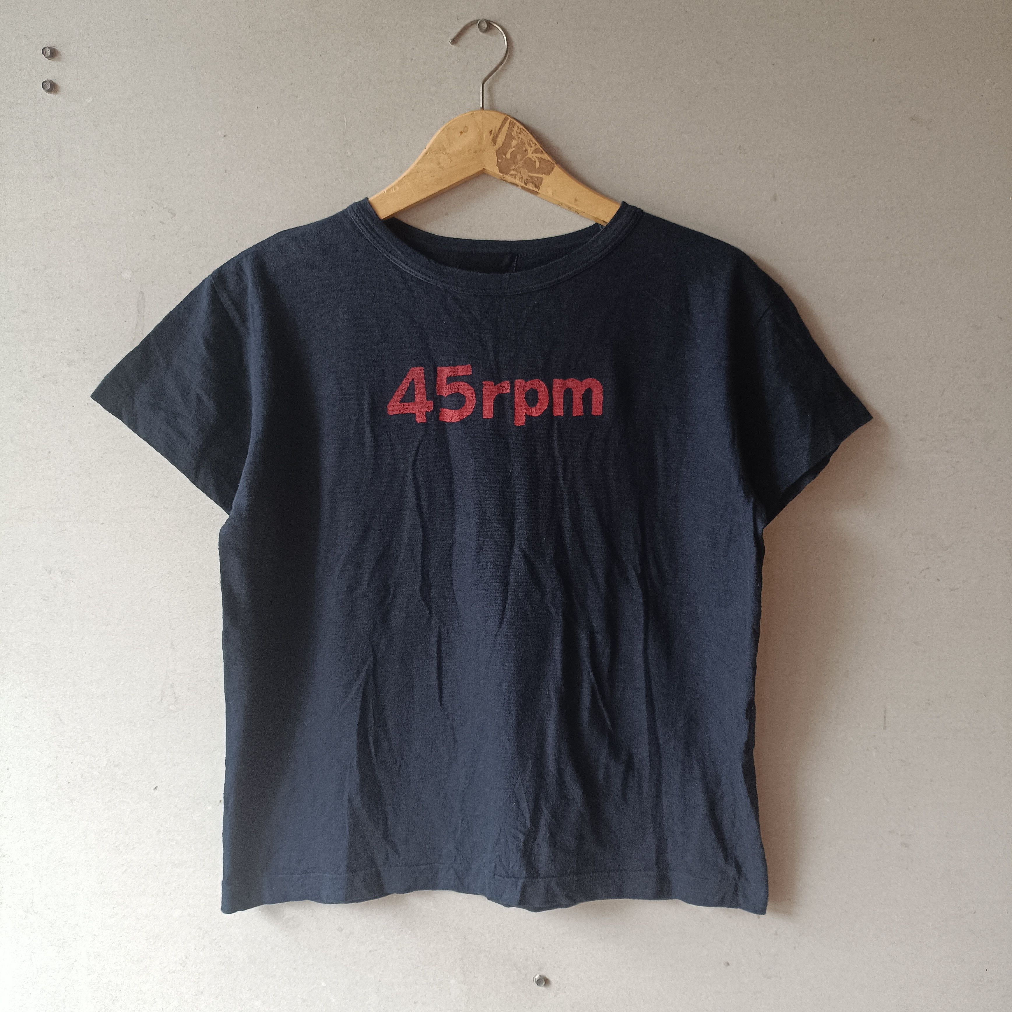 45rpm 45Rpm Studio Speelout indigo denim tee vintage junkie Size US L / EU 52-54 / 3 - 3 Thumbnail