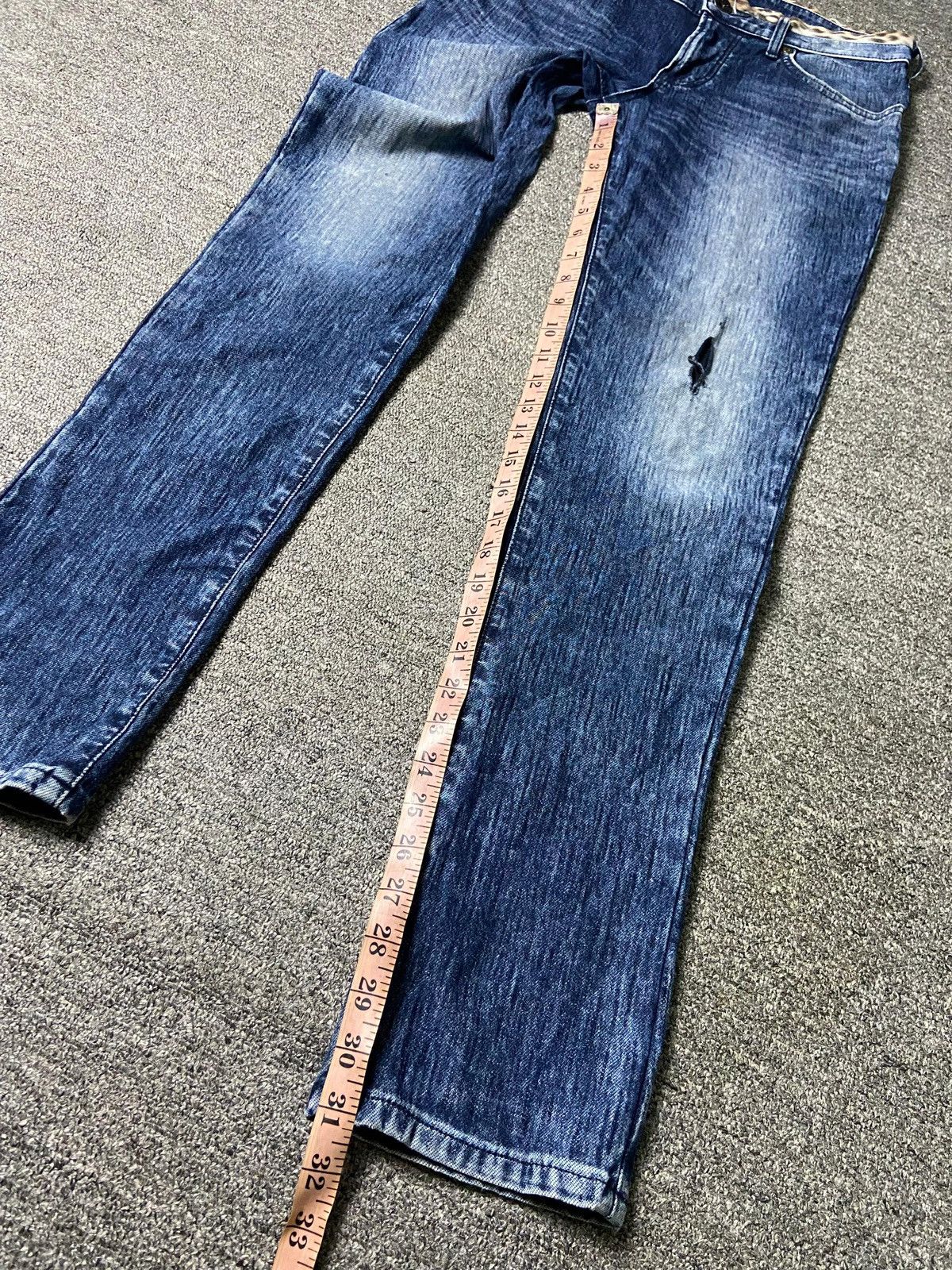 Edwin × Japanese Brand × Vintage Vintage EDWIN Slim Fit Cut Denim Jeans (132) Size US 30 / EU 46 - 8 Thumbnail