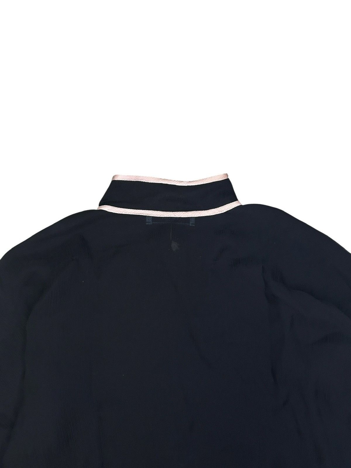Prada S/S 17 Feather Trim Silk Top Size M / US 6-8 / IT 42-44 - 10 Thumbnail