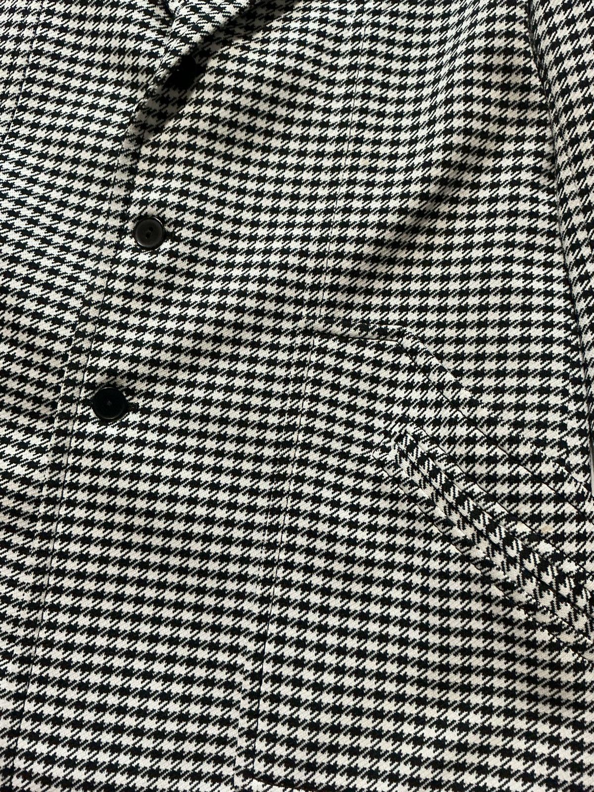 Vintage Vintage 60s Masculini Combo Houndstooth Blazer Jacket Size US S / EU 44-46 / 1 - 6 Thumbnail