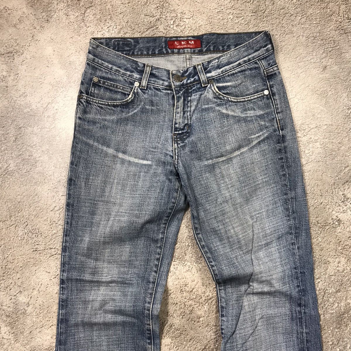Vintage Vintage 90s Baggy Distressed Faded Jeans Grunge Skate 28 Size 28" / US 6 / IT 42 - 2 Thumbnail