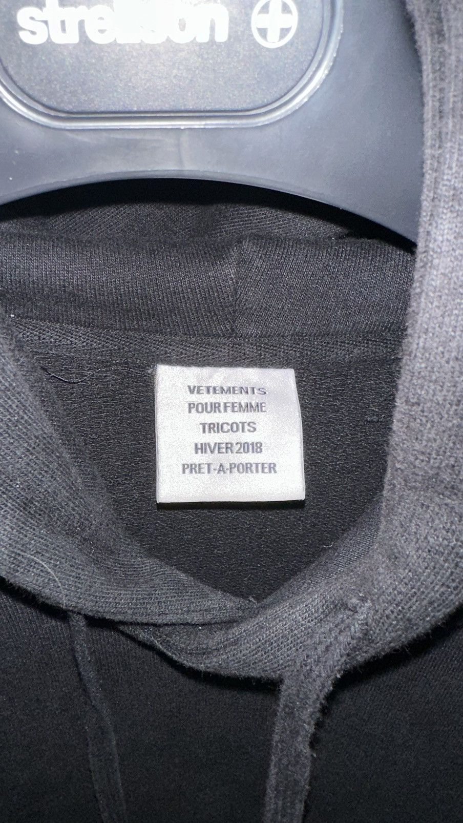 Vetements Vetements hoodie ‘Sweater’ FW/18 Size US S / EU 44-46 / 1 - 4 Thumbnail