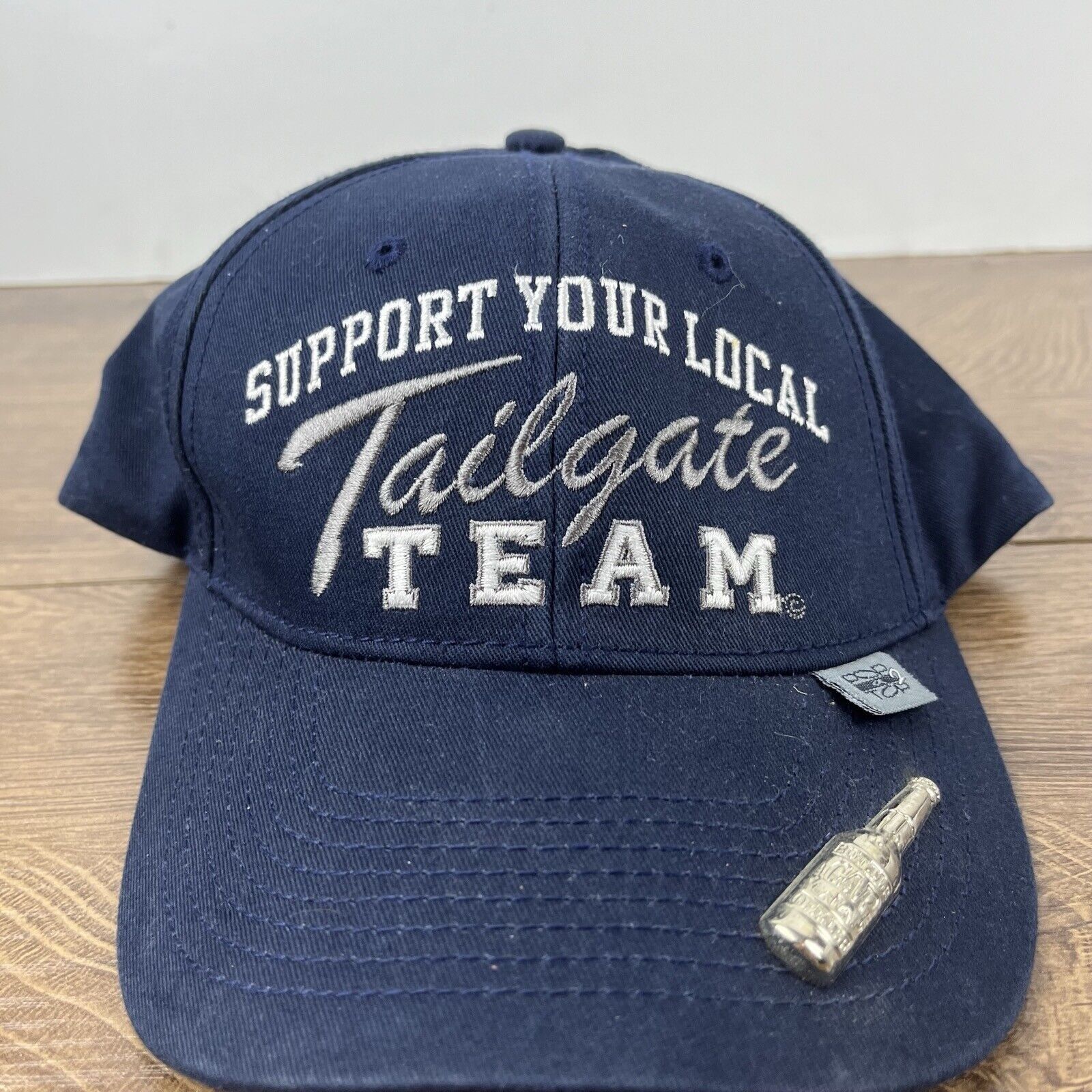 Other Tailgate Team Hat Support your Tailgate Blue Adjustable Hat Size ONE SIZE - 5 Thumbnail