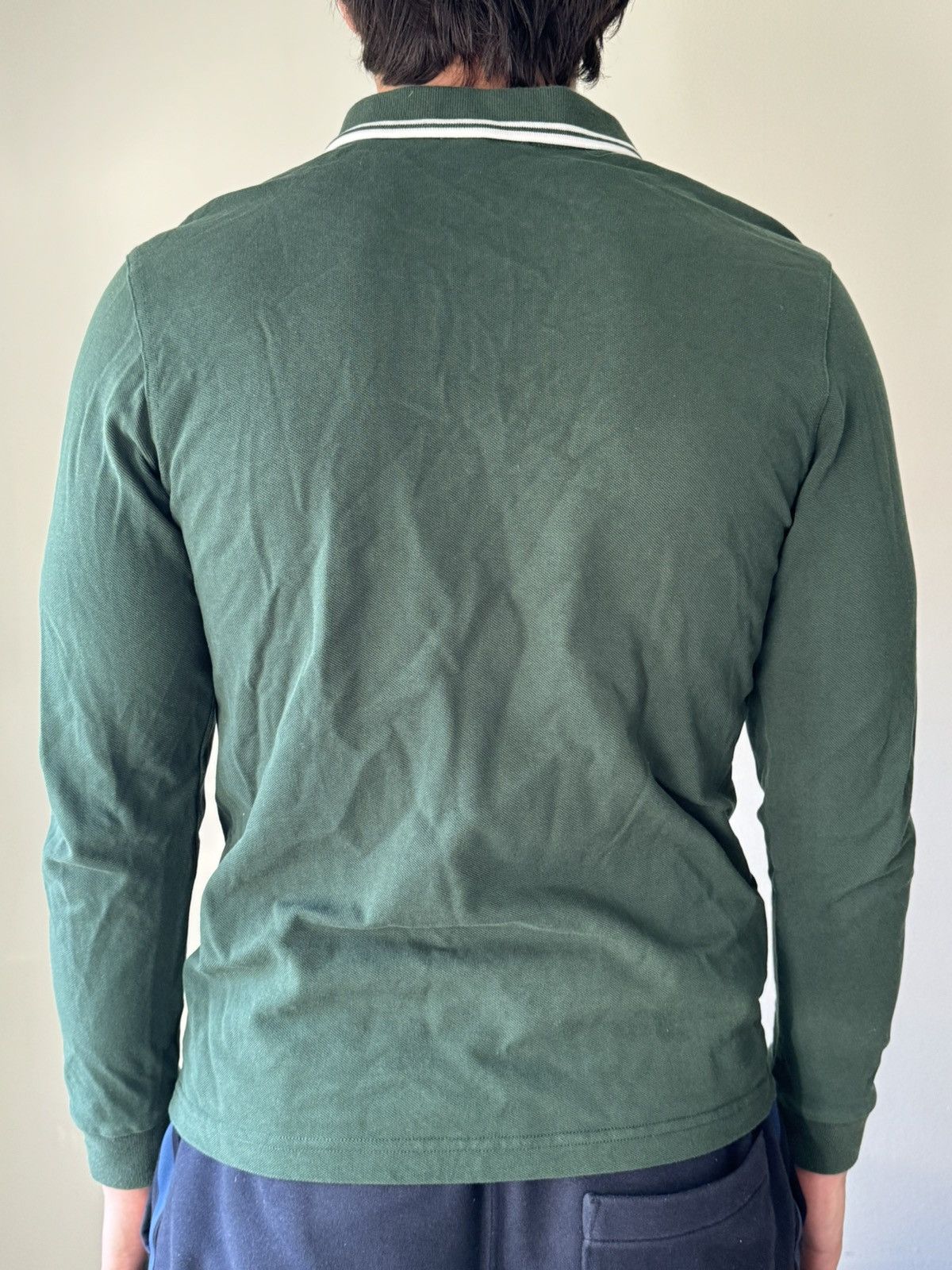 Fred Perry Fred Perry long sleeve polo medium green Size US M / EU 48-50 / 2 - 2 Thumbnail