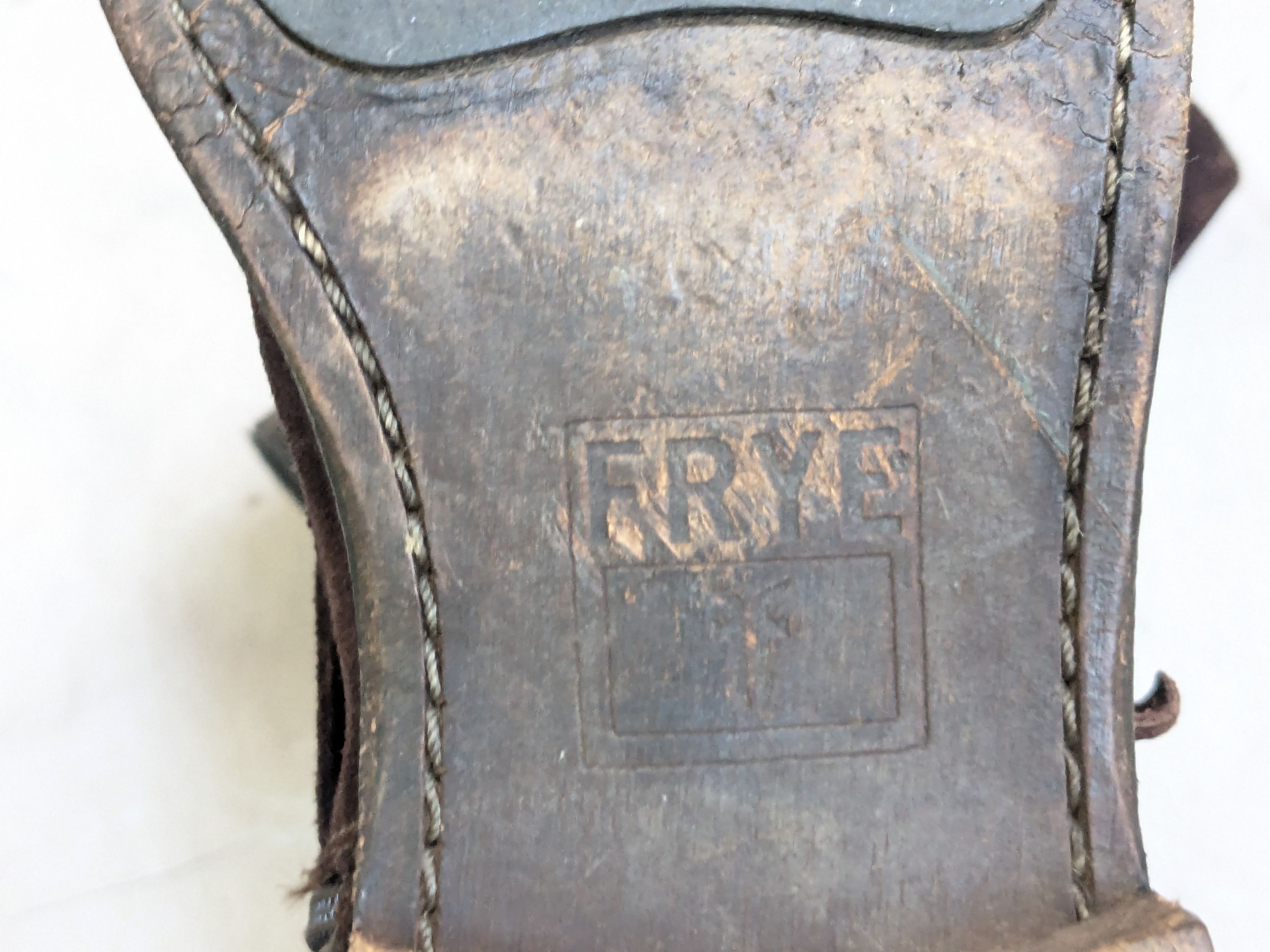Frye Frye Engineer Boots Brown Leather 9 D Motorcycle Biker Size US 9 / EU 42 - 15 Thumbnail