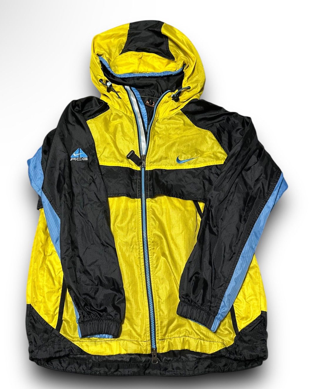 Nike ACG 🔥Nike ACG Rare 90s Vintage Tactical Windbreaker Jacket Size US S / EU 44-46 / 1 - 1 Thumbnail