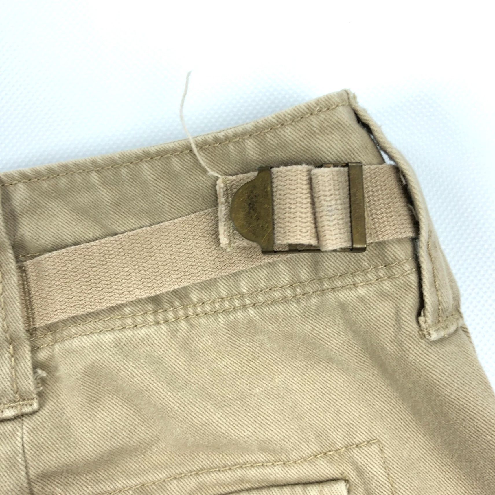 Vintage Polo Jeans Co. Ralph Lauren Men's Cargo Pants 34x32 Khaki Cotton Outdoor Casual Pants Size US S / EU 44-46 / 1 - 7 Thumbnail