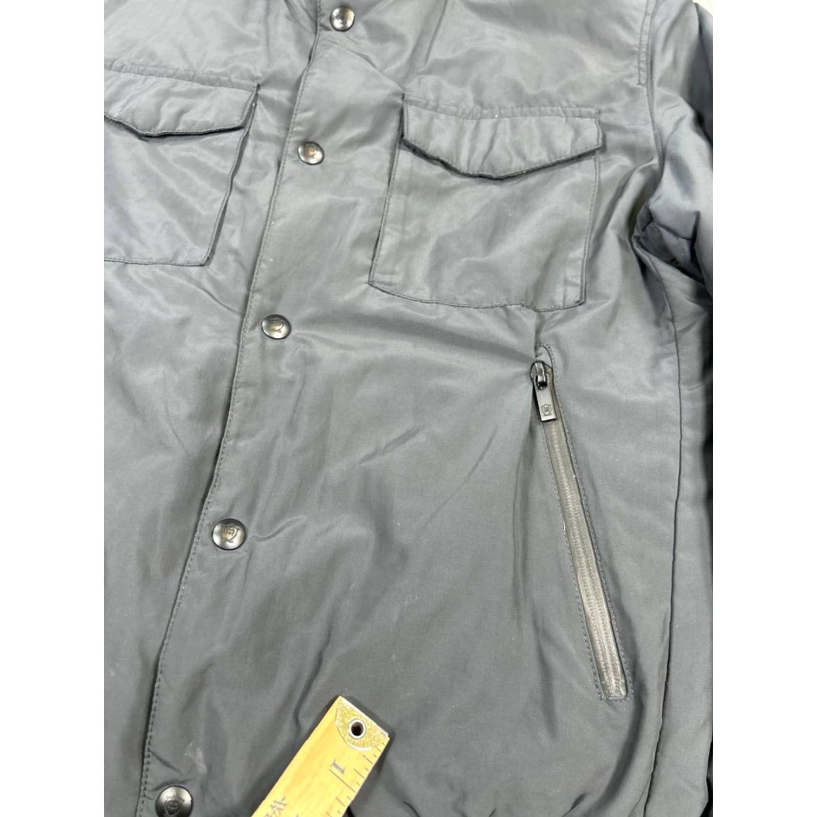 Massimo Dutti Massimo Dutti Jacket Womens Medium Blue Full Zip Size M / US 6-8 / IT 42-44 - 7 Thumbnail