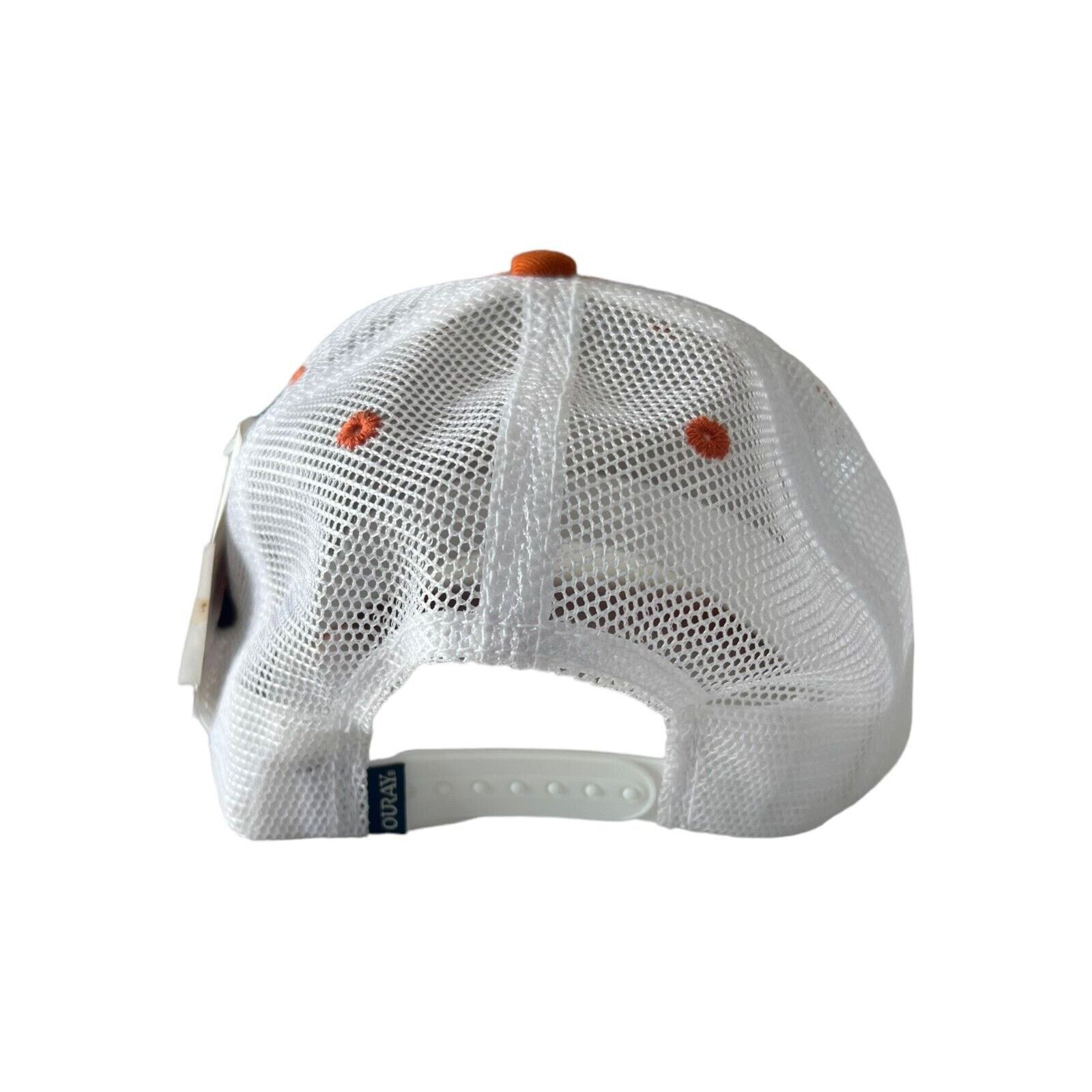 Other Stowe Rocks VT Orange White Snapback Hat New w/ Tags Size ONE SIZE - 3 Thumbnail
