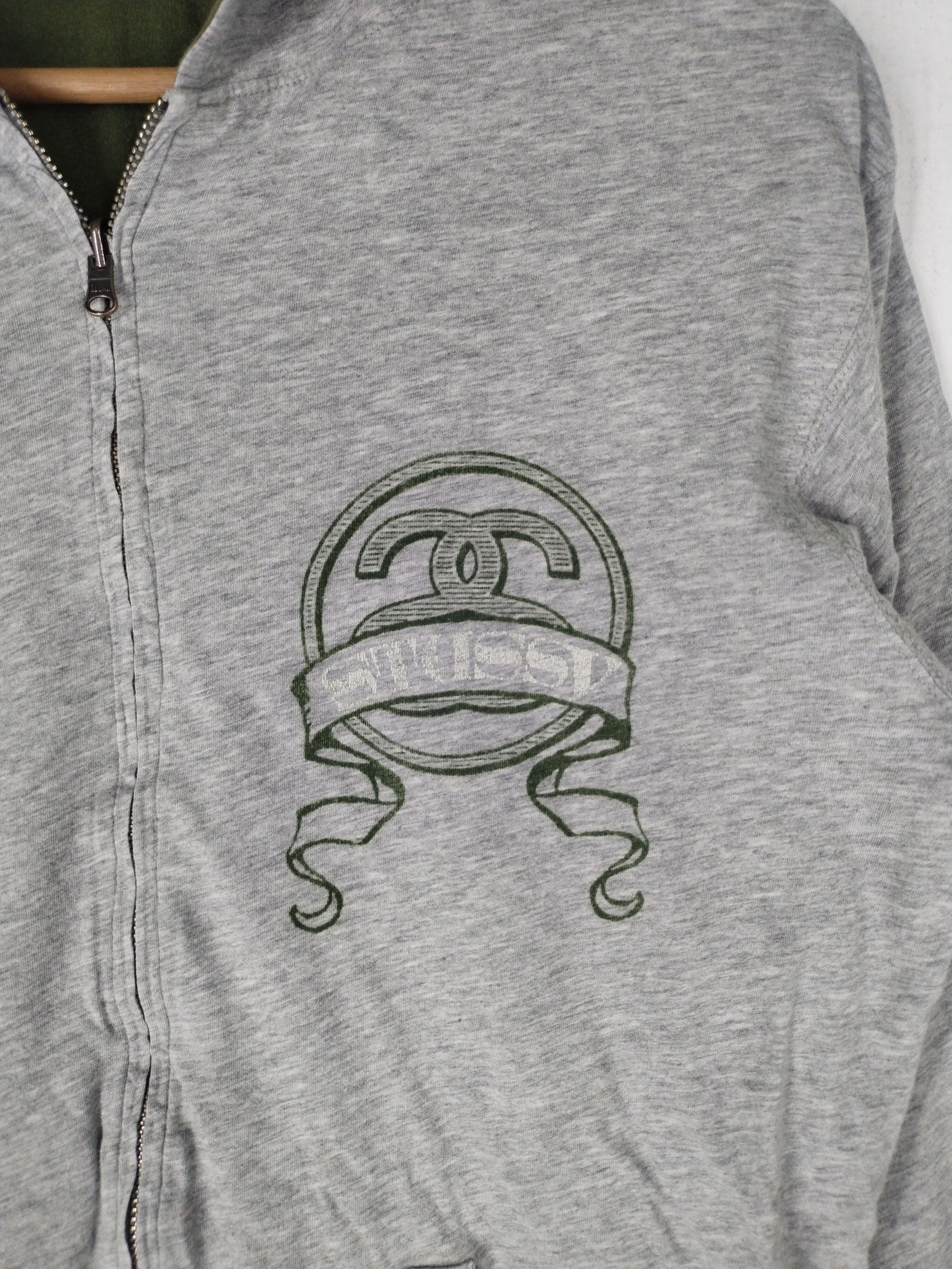Stussy × Vintage Stussy Reversible Hoodie Size US S / EU 44-46 / 1 - 4 Thumbnail