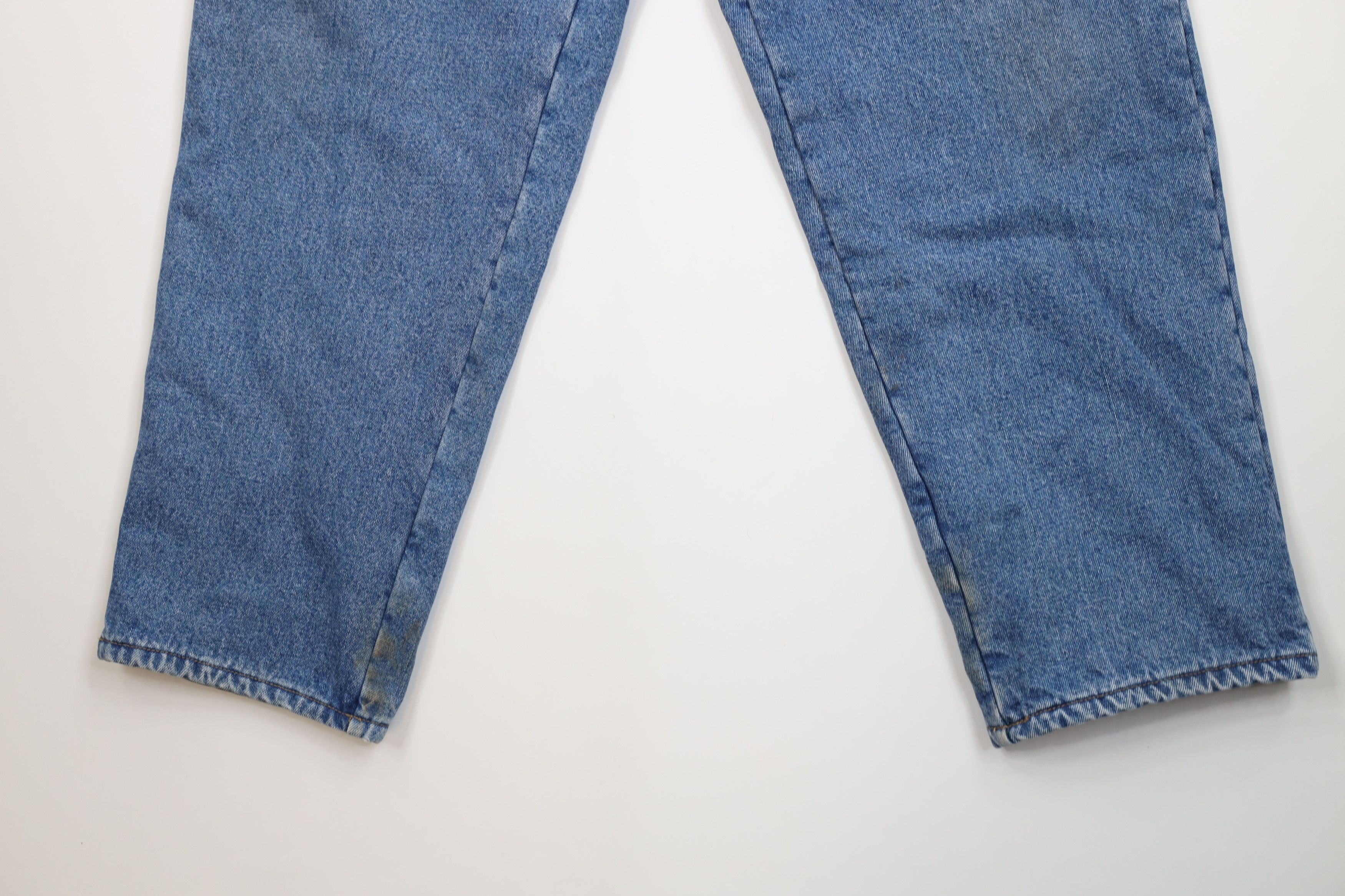 Cabelas Vintage Cabelas Fleece Lined Heavyweight Denim Jeans Blue Size US 36 / EU 52 - 5 Thumbnail