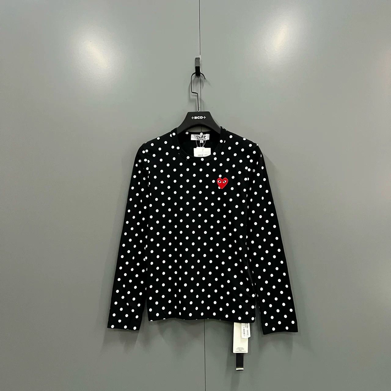 Comme des Garcons PLAY CDG Play Polka Dot Heart Long Sleeve Size S / US 4 / IT 40 - 1 Thumbnail