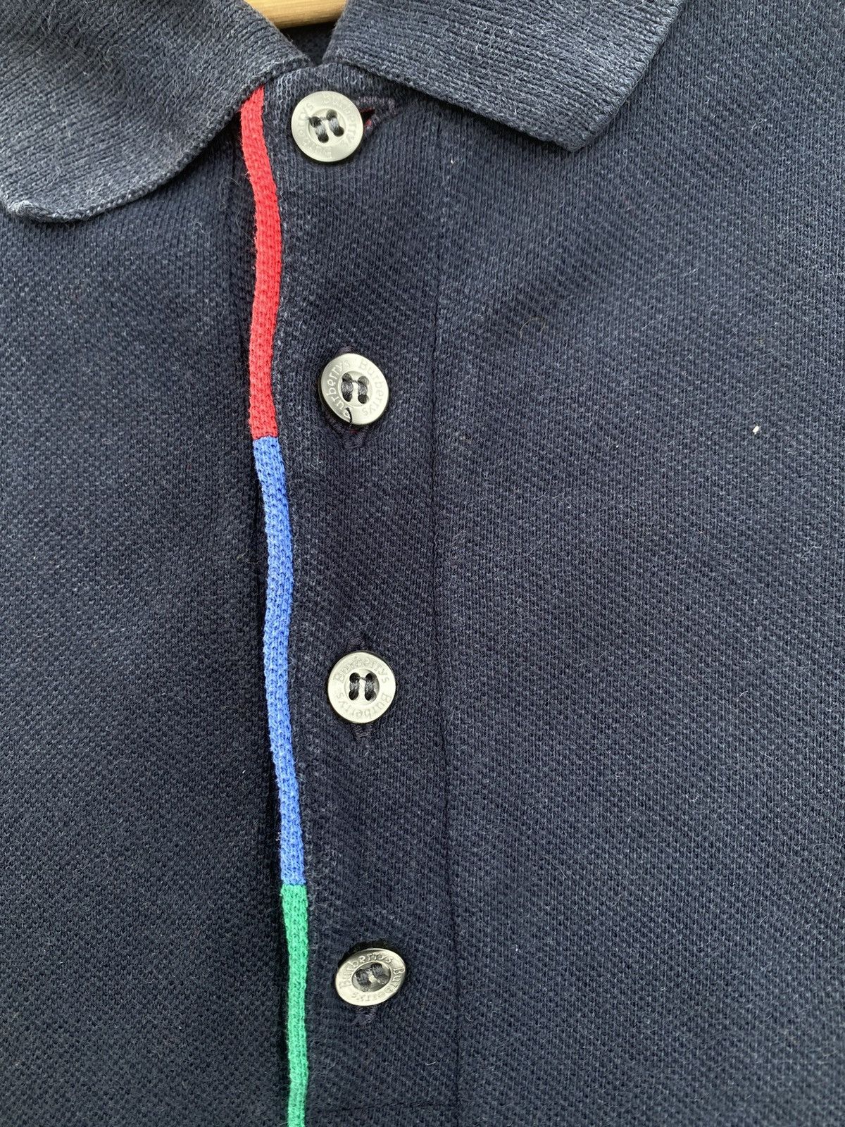 Rare Vintage Burberry Polo Tee
