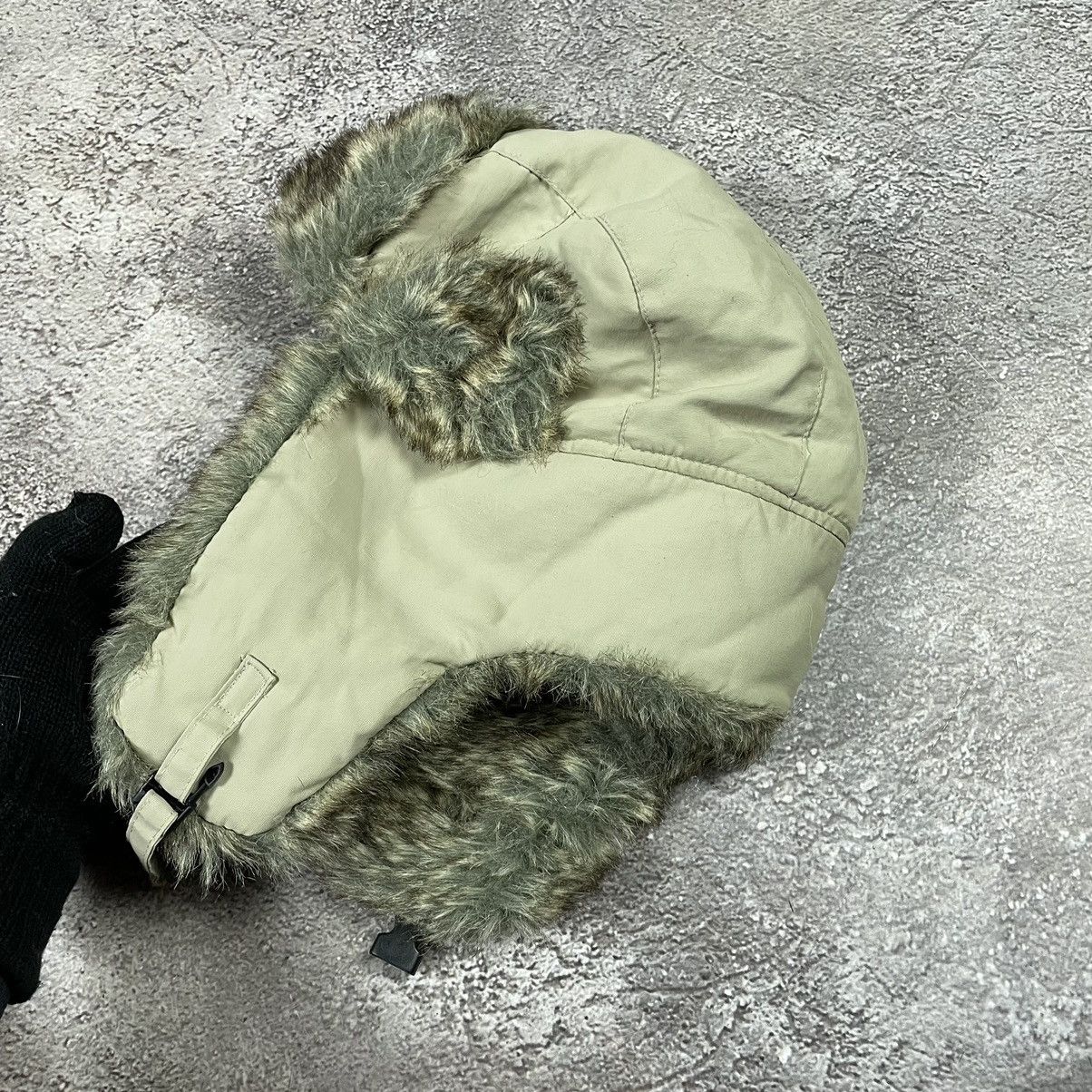If Six Was Nine Vintage 90s Alt Beanie Mohair Ushanka Faux American VTg Size ONE SIZE - 4 Thumbnail